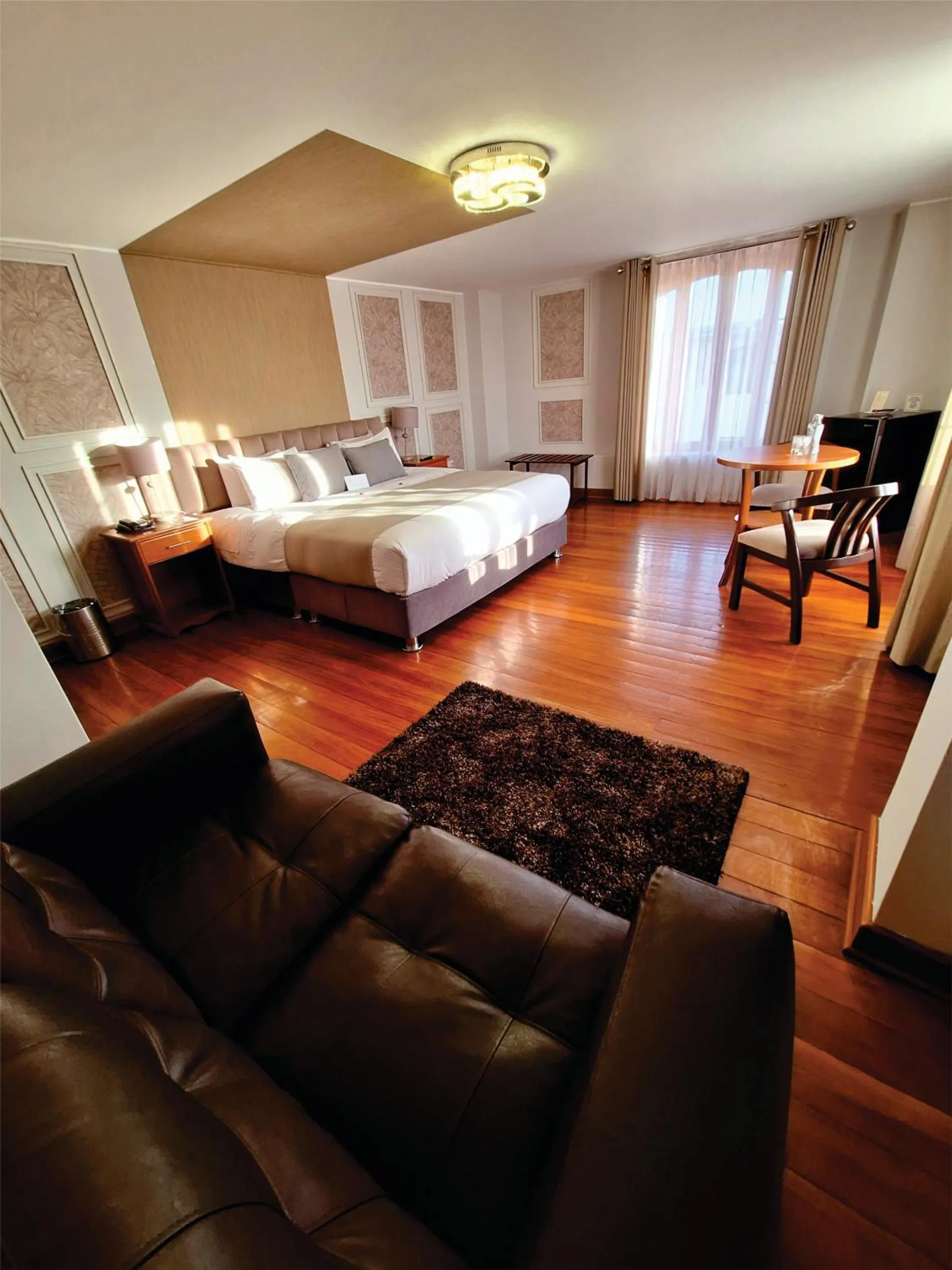 Bedroom, Bed in Hotel Fundador by Robles