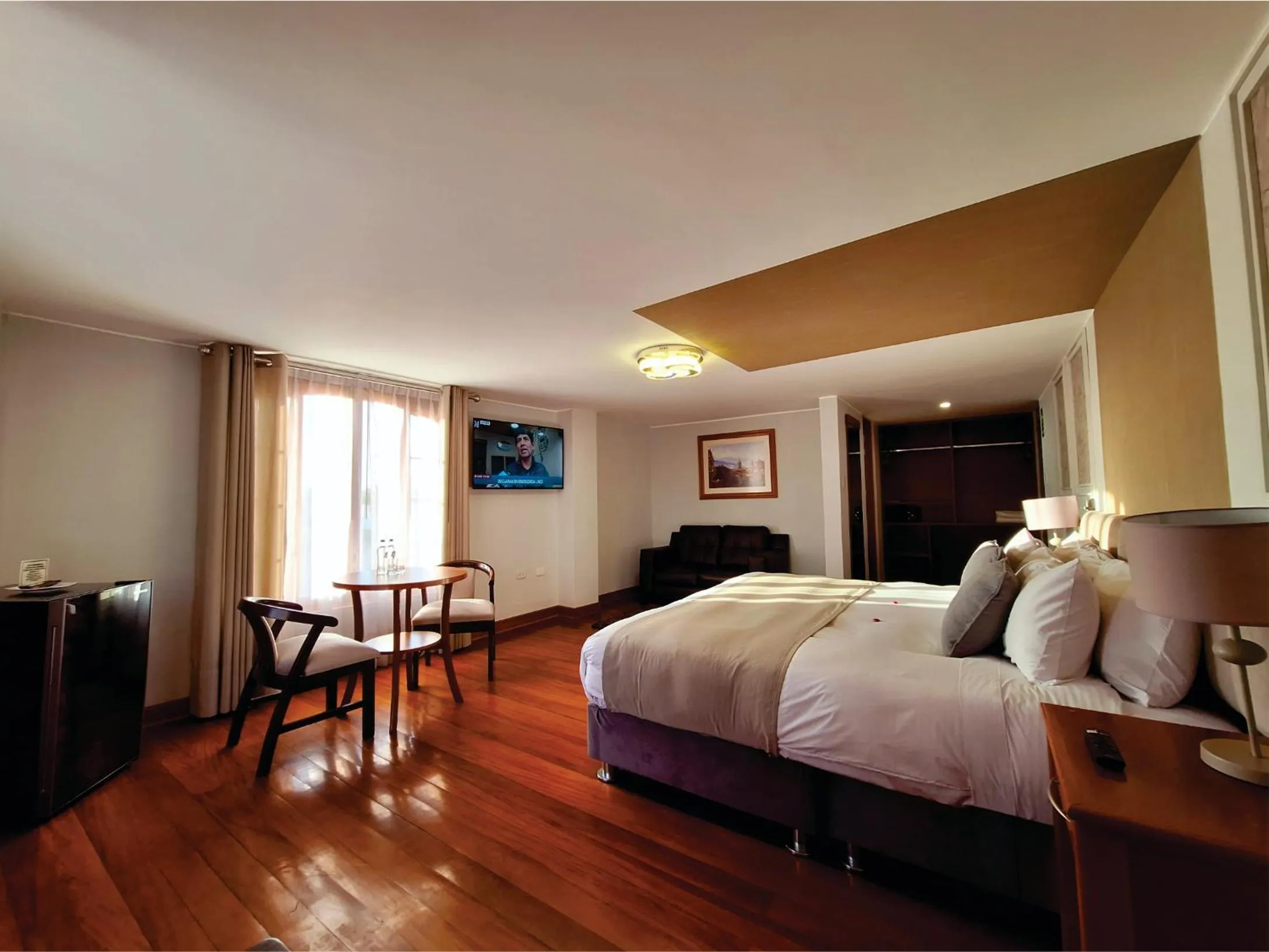 Bedroom, Bed in Hotel Fundador by Robles