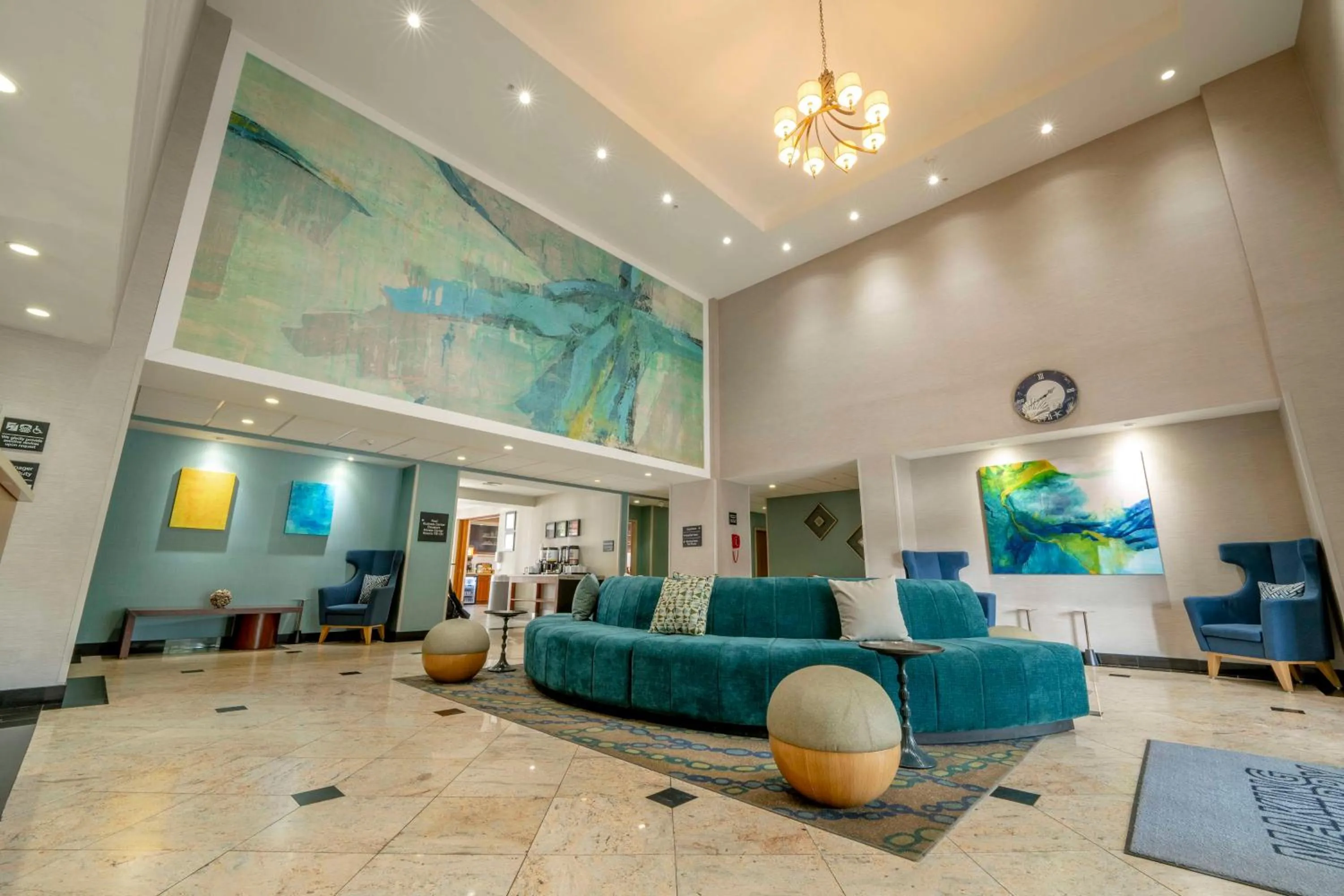 Lobby or reception in Hampton Inn Jacksonville South/I-95 at JTB