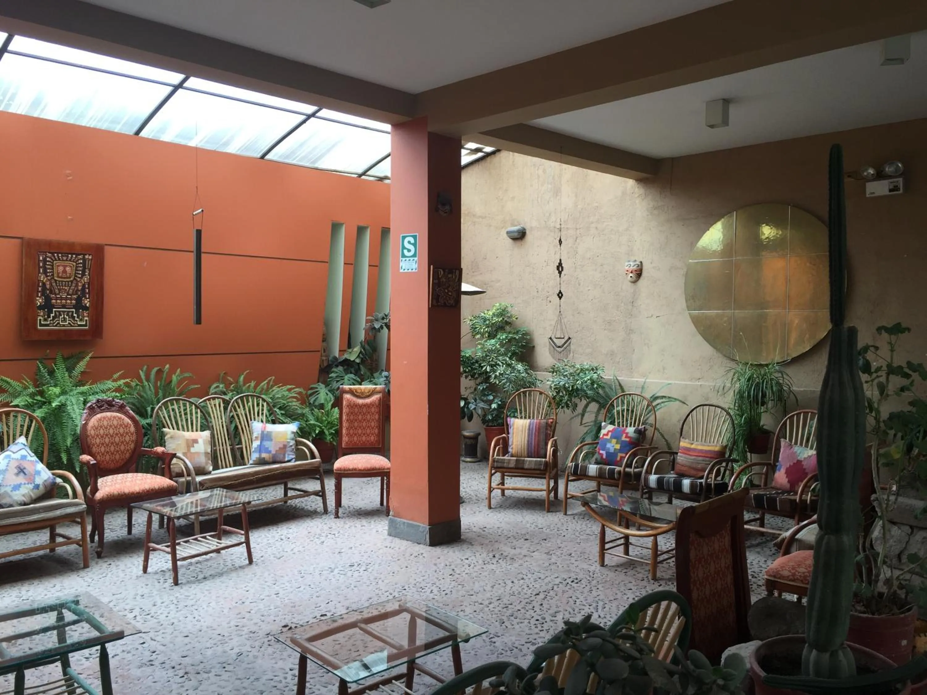 Patio in Taypikala Hotel Cusco