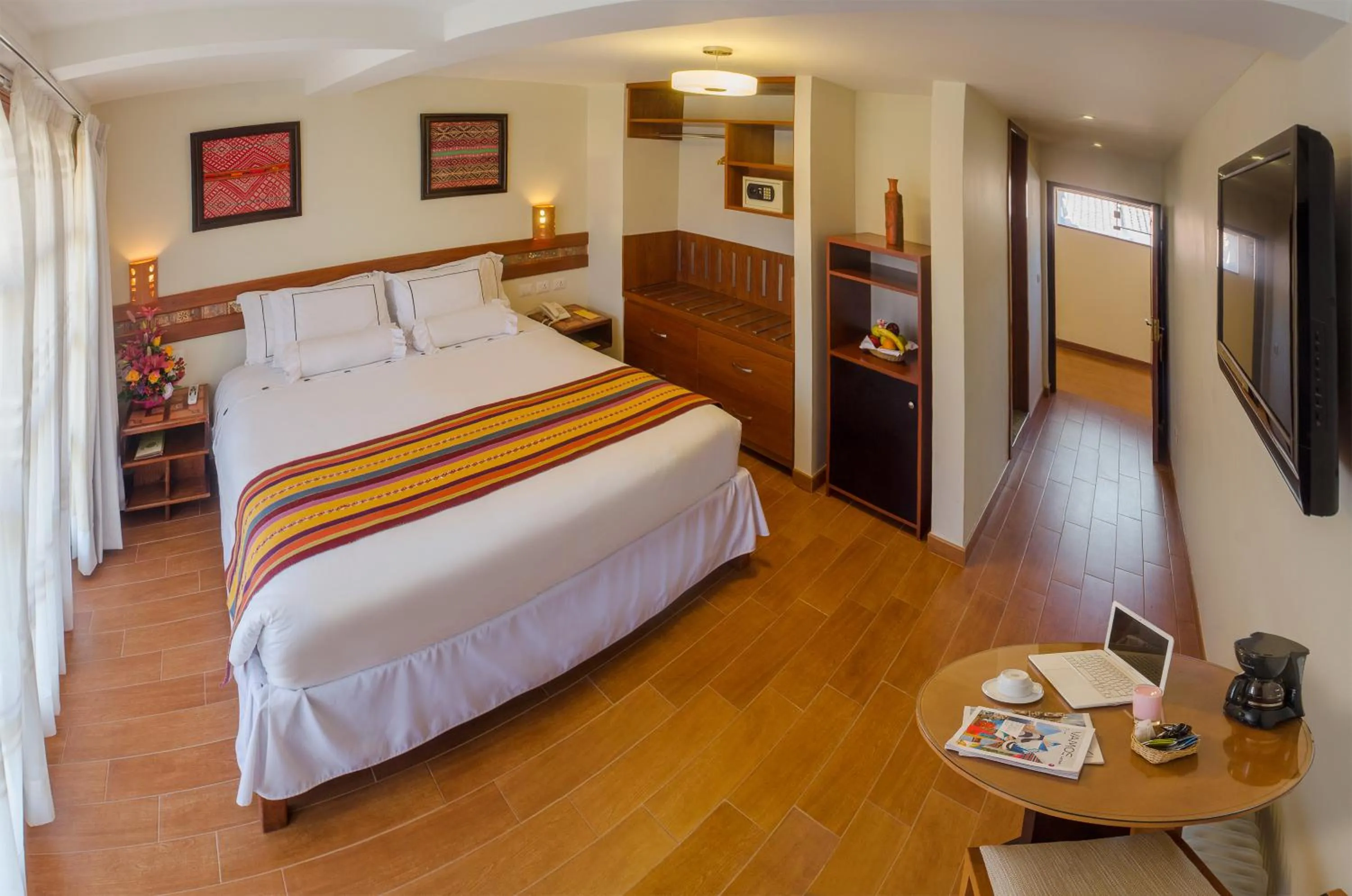 Photo of the whole room, Bed in Taypikala Hotel Cusco