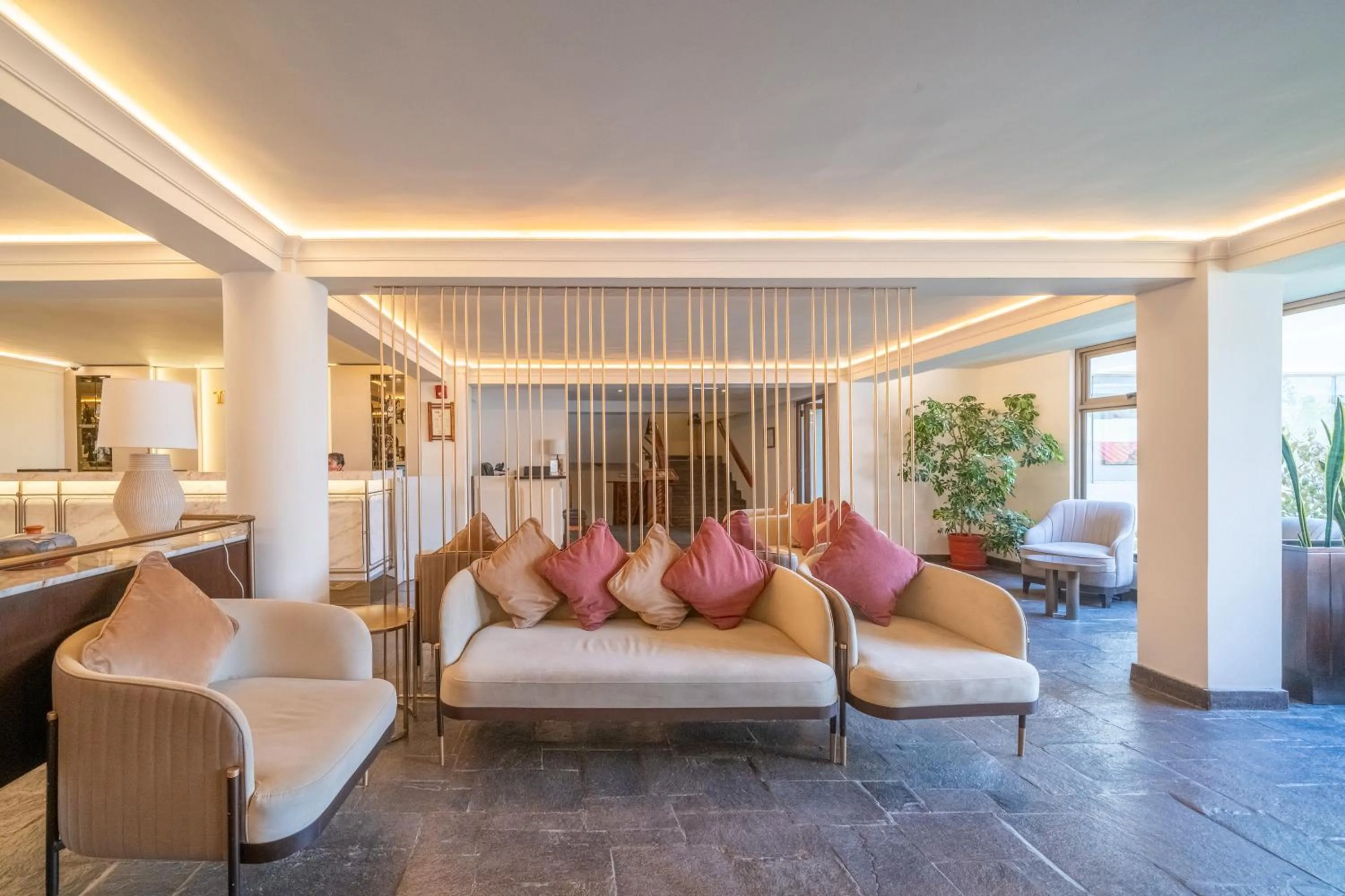 Living room in Taypikala Hotel Cusco