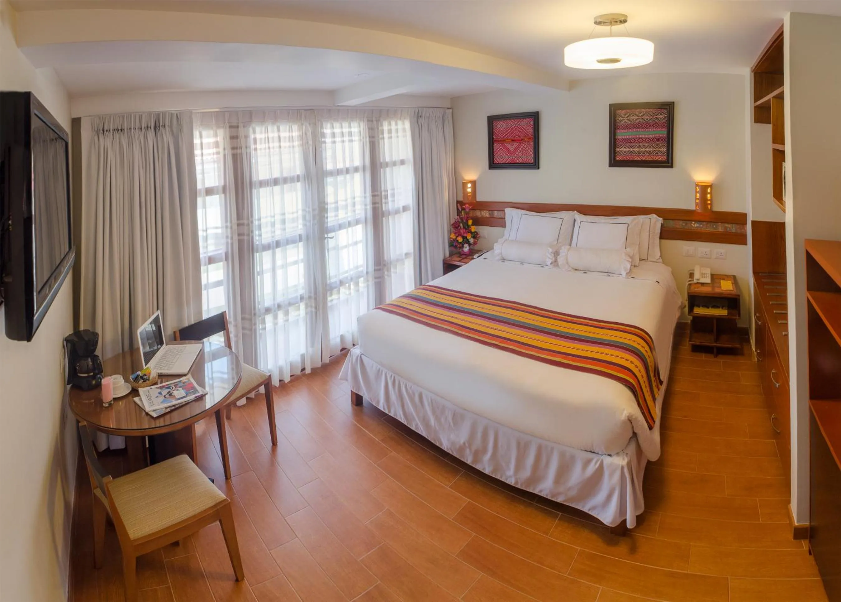 Bedroom, Bed in Taypikala Hotel Cusco