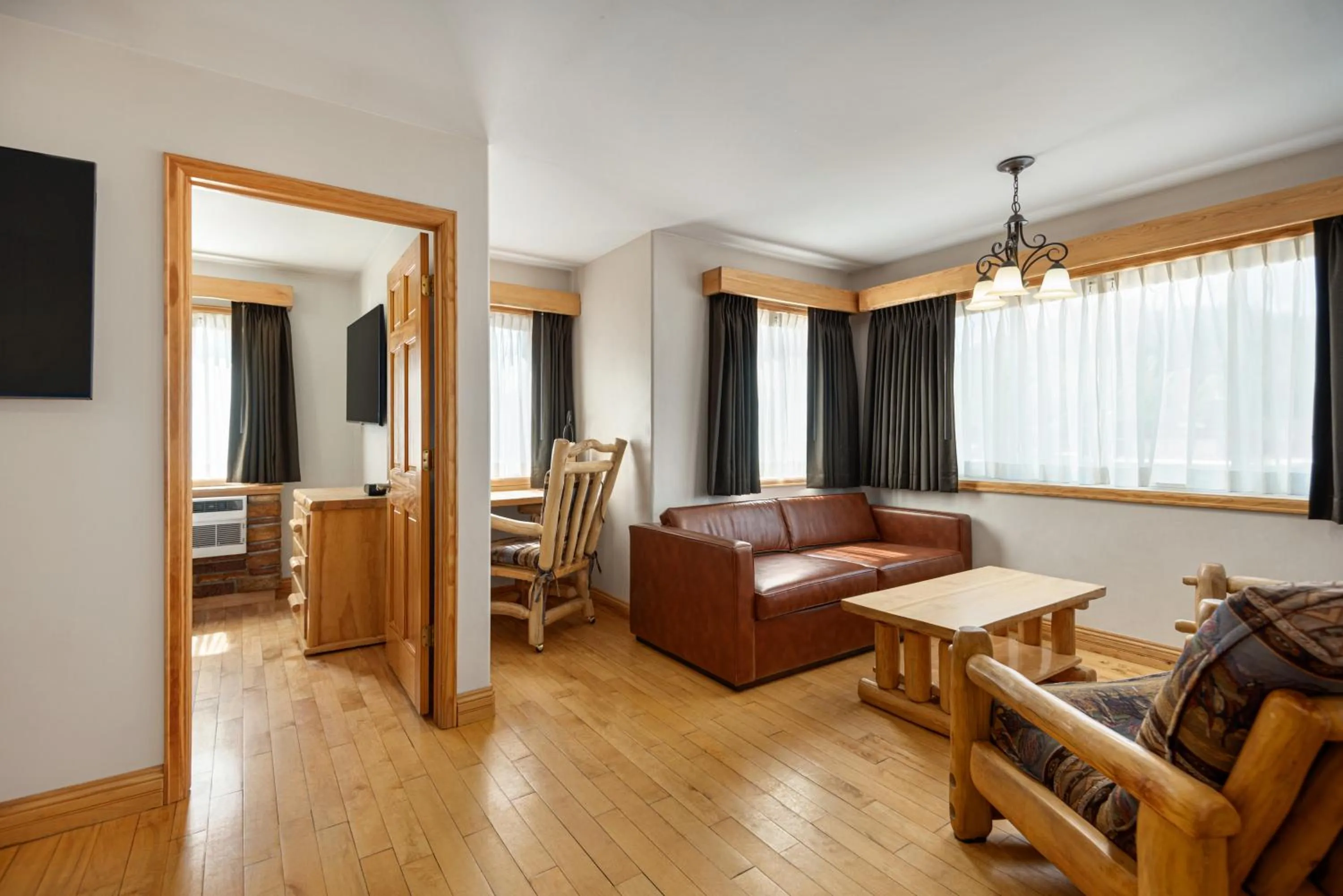 Living room in Nordic Lodge