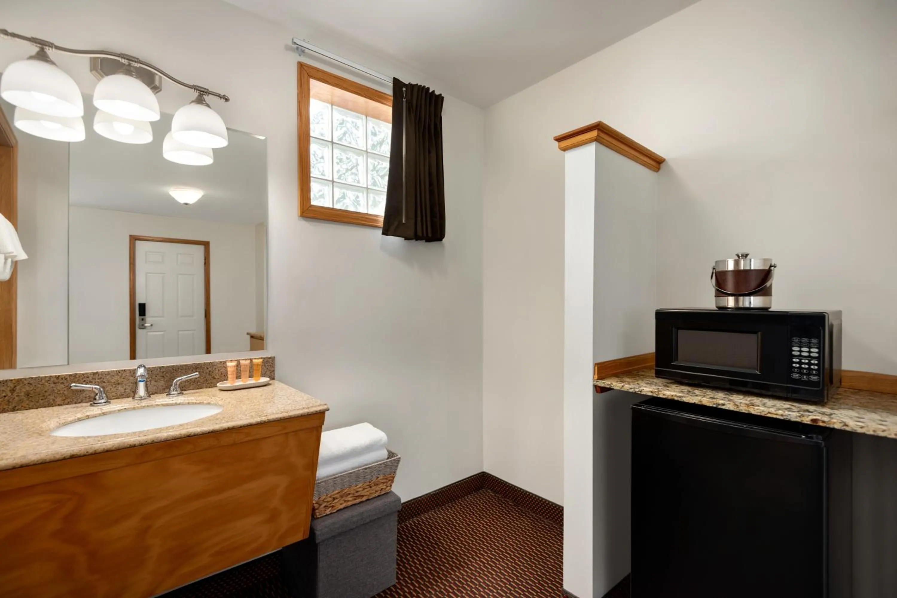 Bedroom in Nordic Lodge