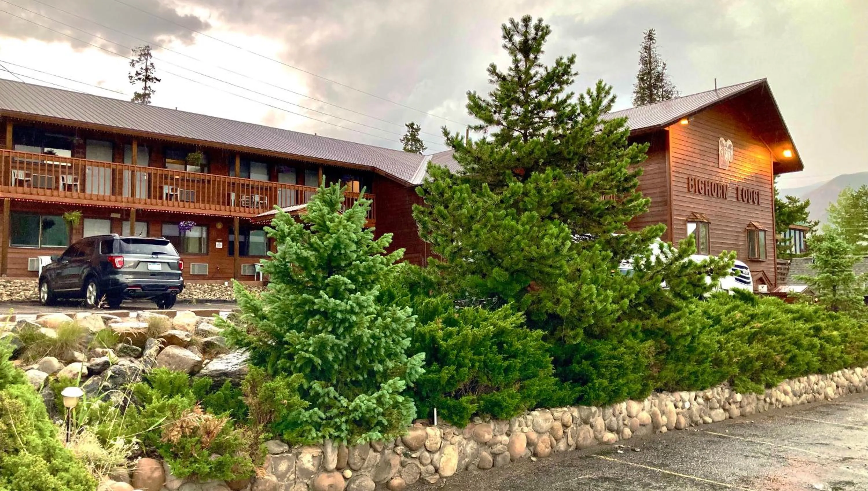 Property building in Big Horn Lodge