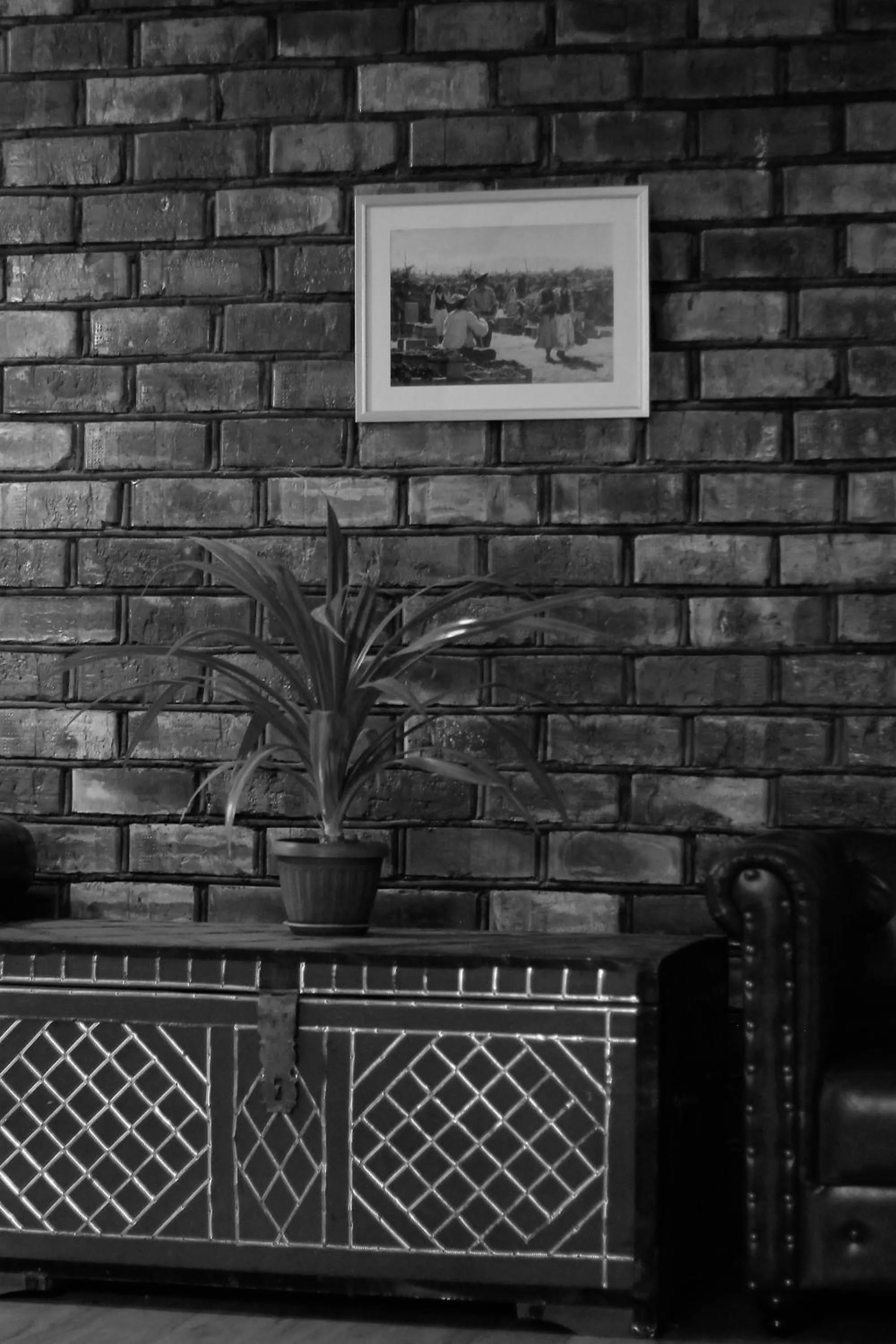 Communal lounge/ TV room in Olive Hotel Bishkek