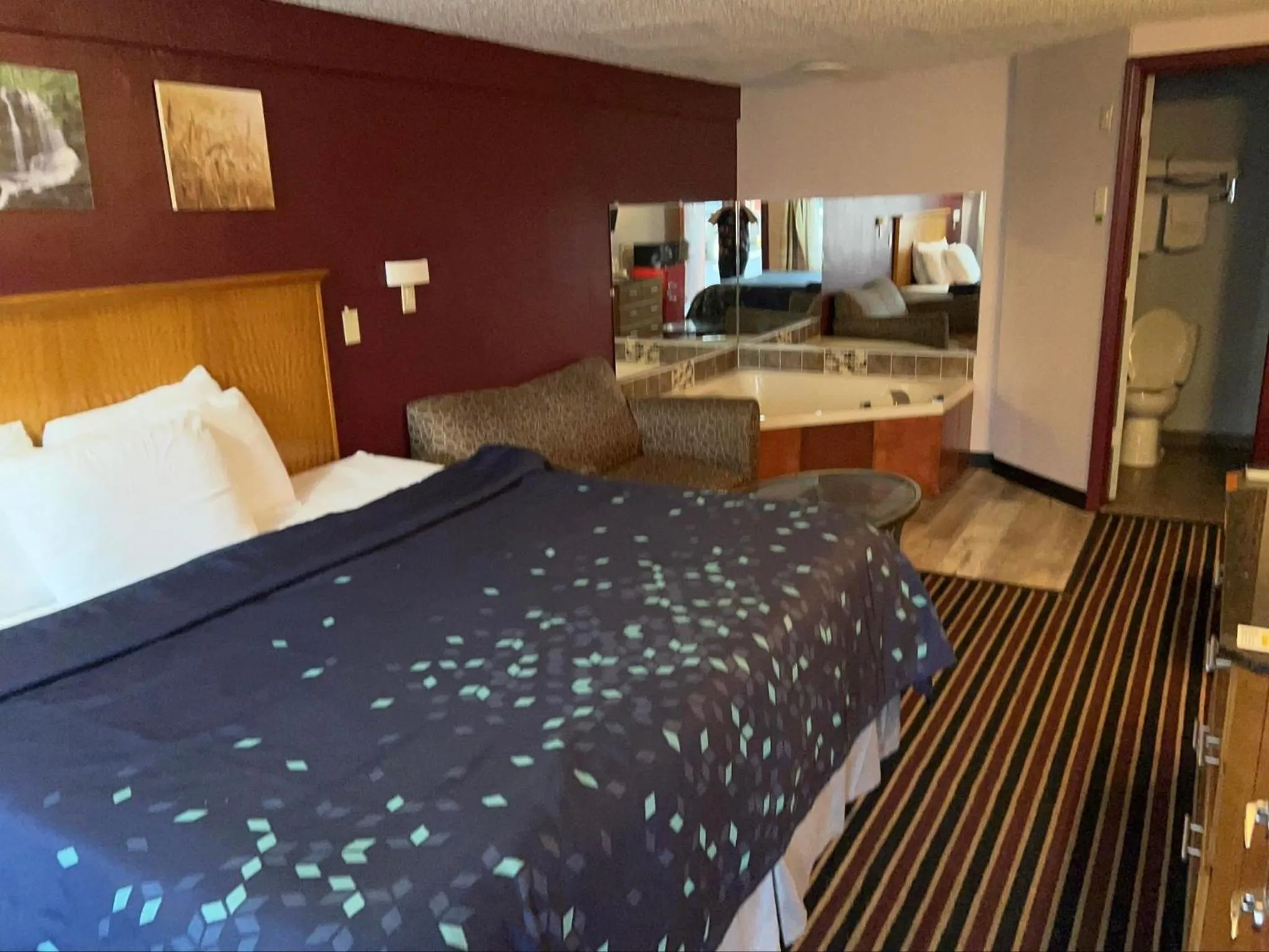 Bed in Scottish Inns Harrisburg-Hershey South