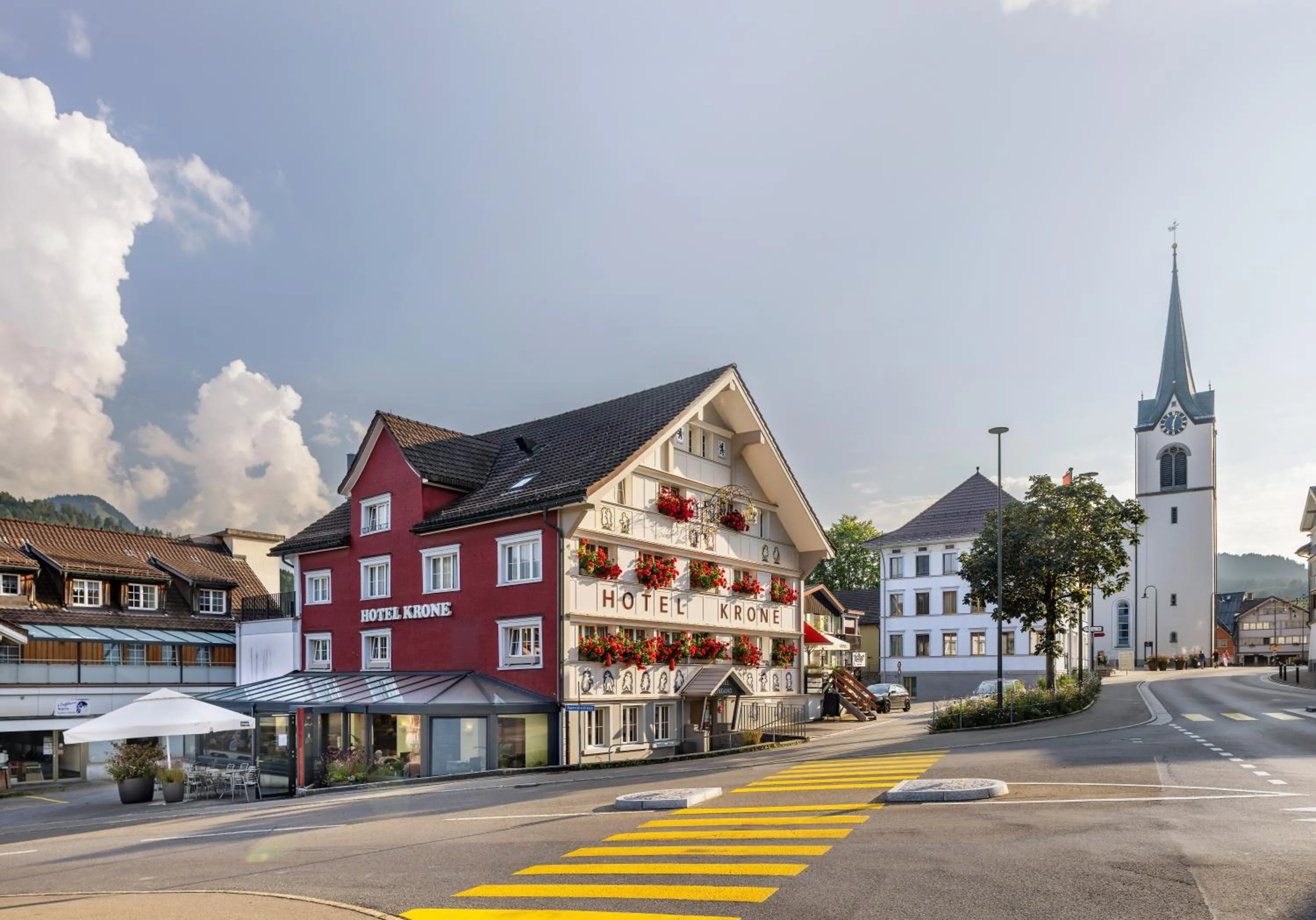 Property building in Hotel Restaurant Krone