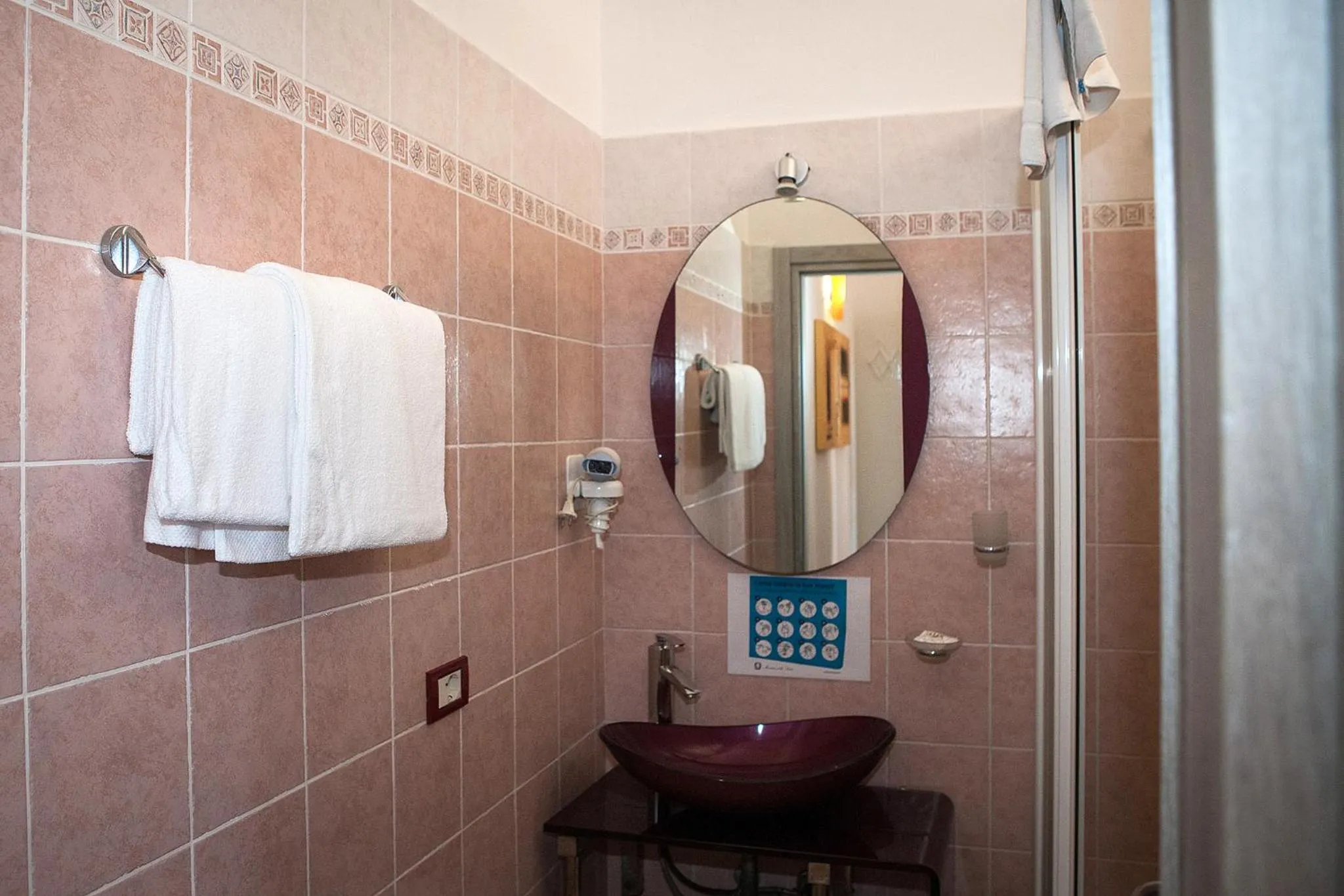 Bathroom in B&B La Pineta