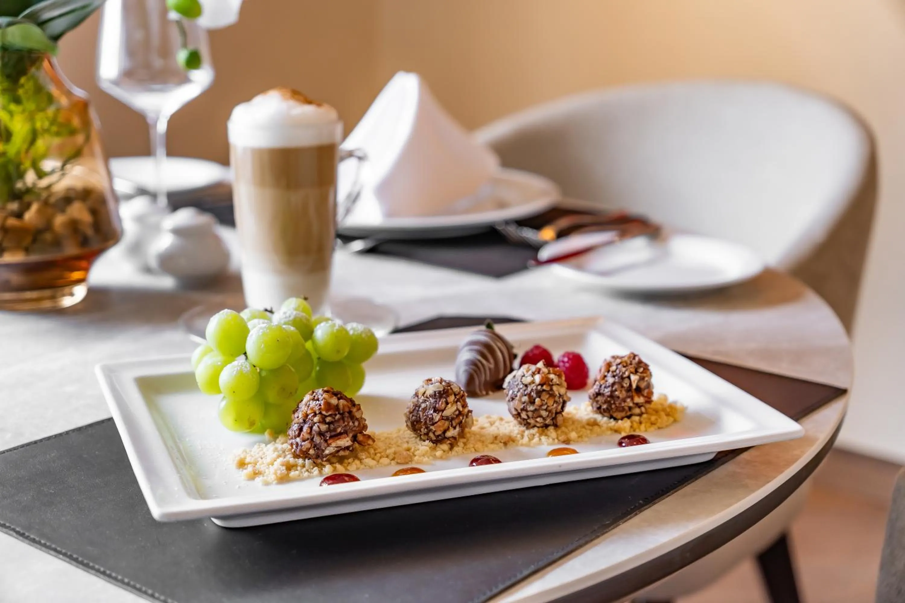 Food in Quinta Real Puebla