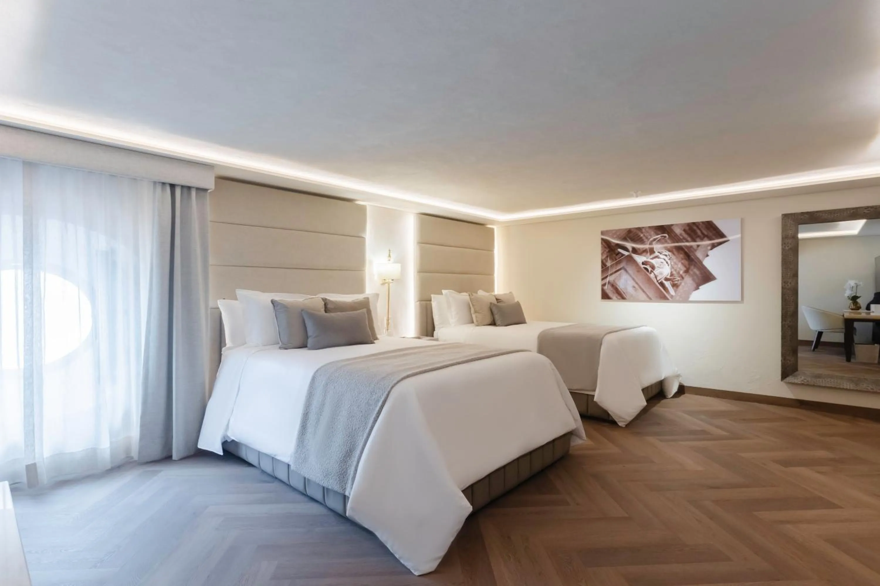 Bed in Quinta Real Puebla