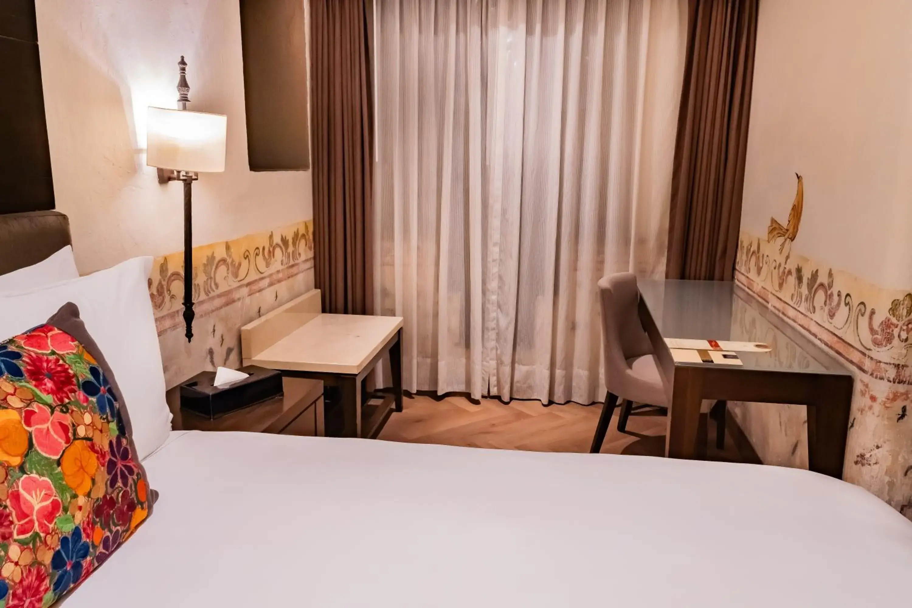 Gran Clase Double Bed in Quinta Real Puebla Gran Clase Double Bed in Quinta Real Puebla