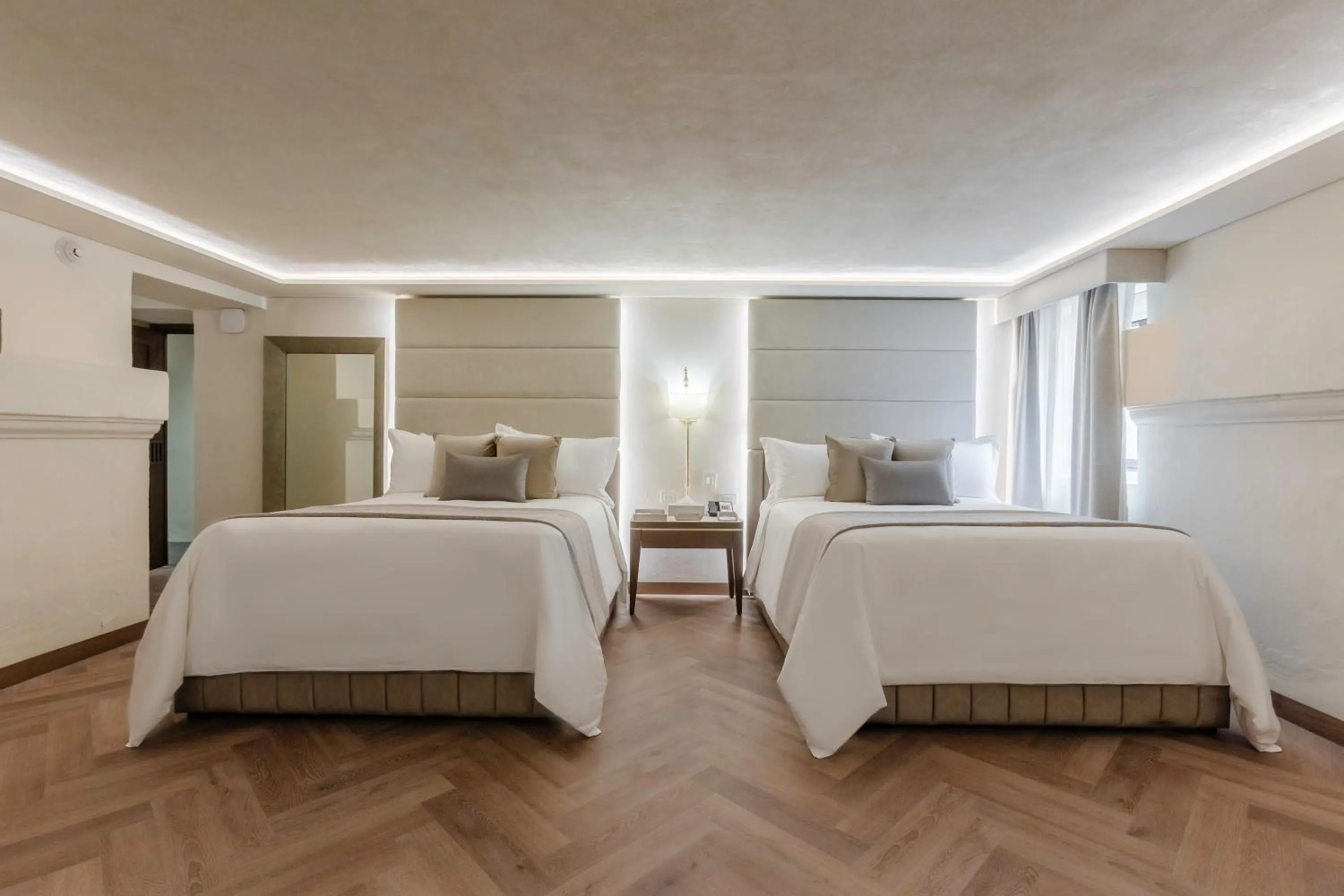 Bed in Quinta Real Puebla