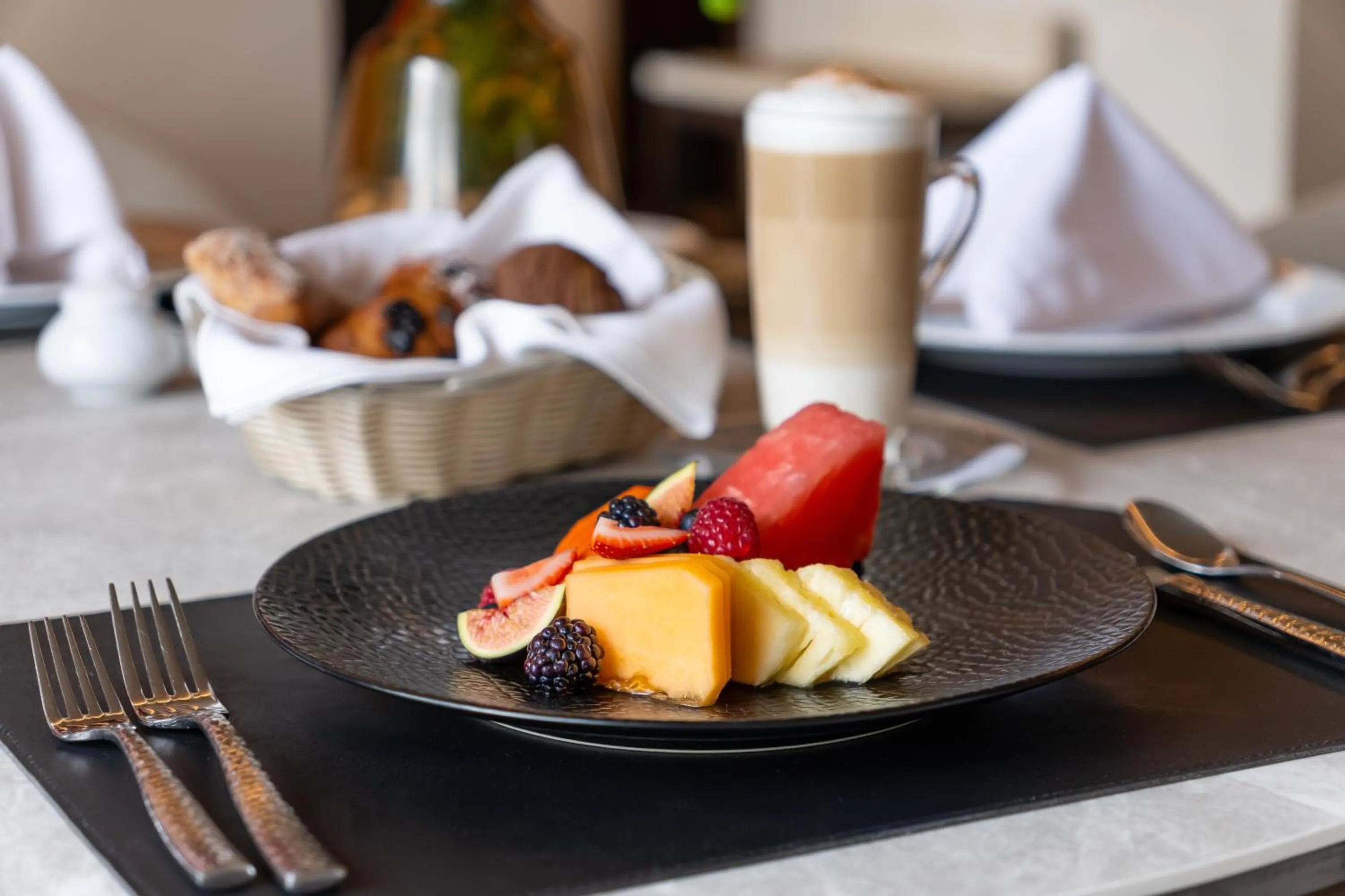 Breakfast in Quinta Real Puebla