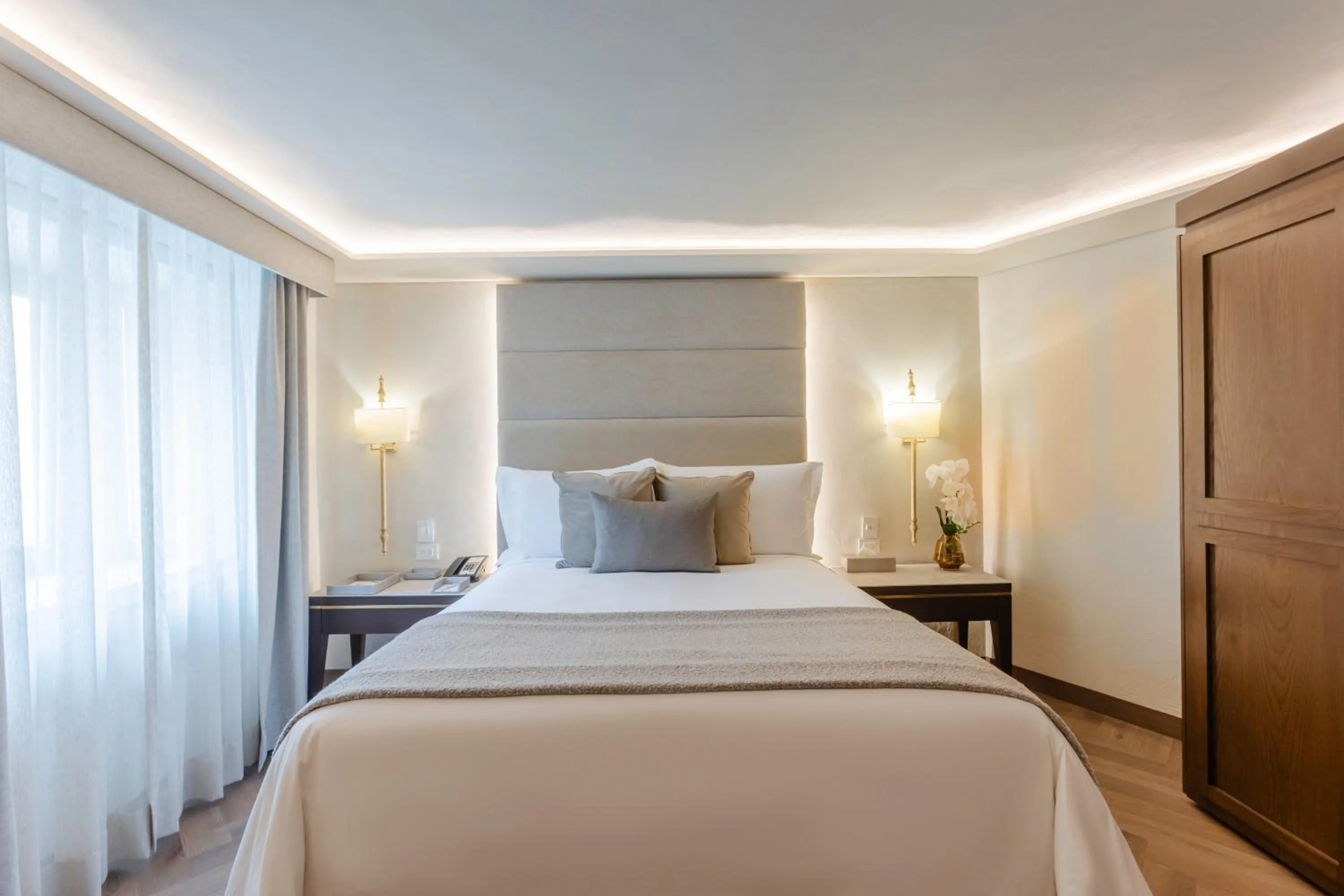 Bed in Quinta Real Puebla