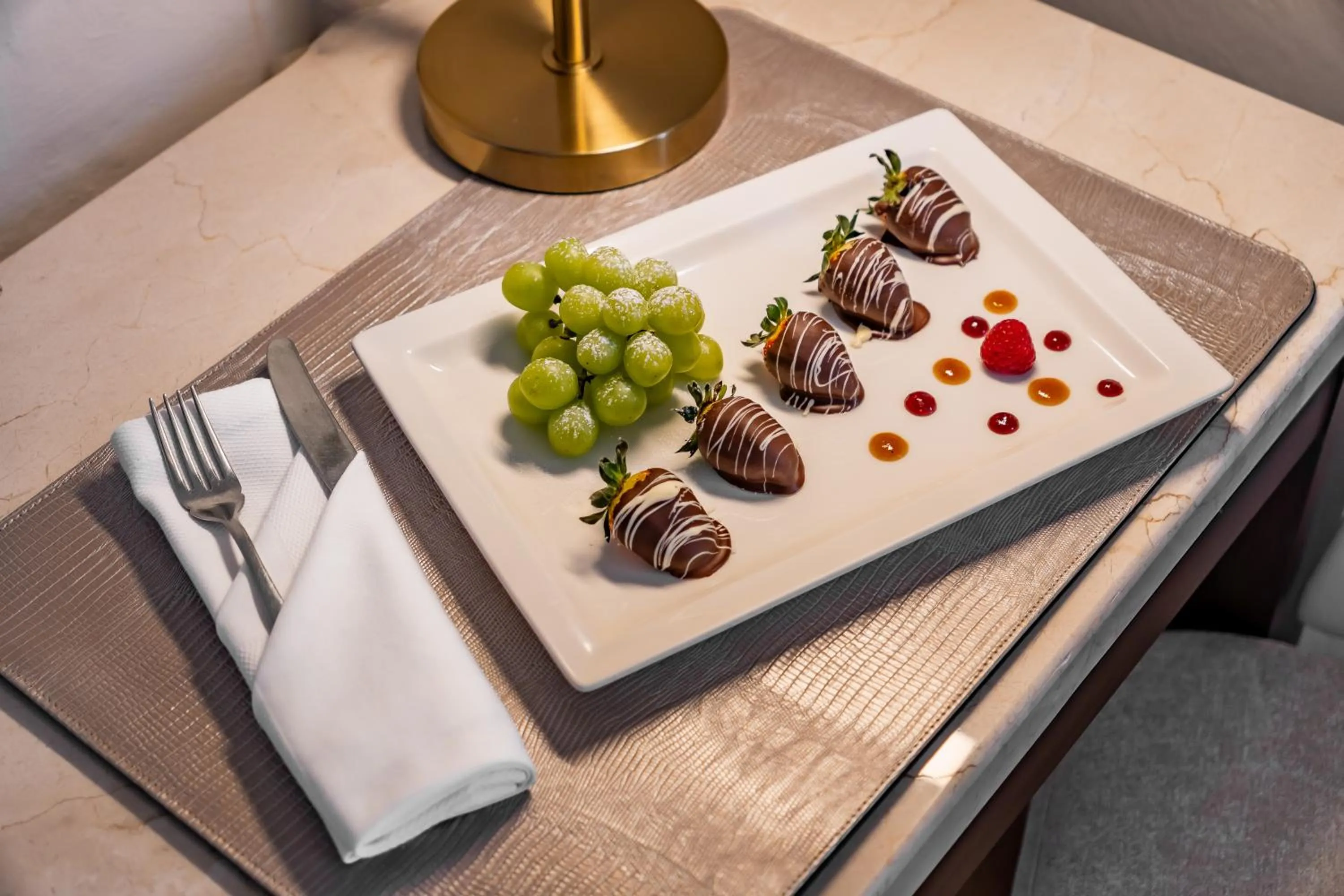 Food in Quinta Real Puebla