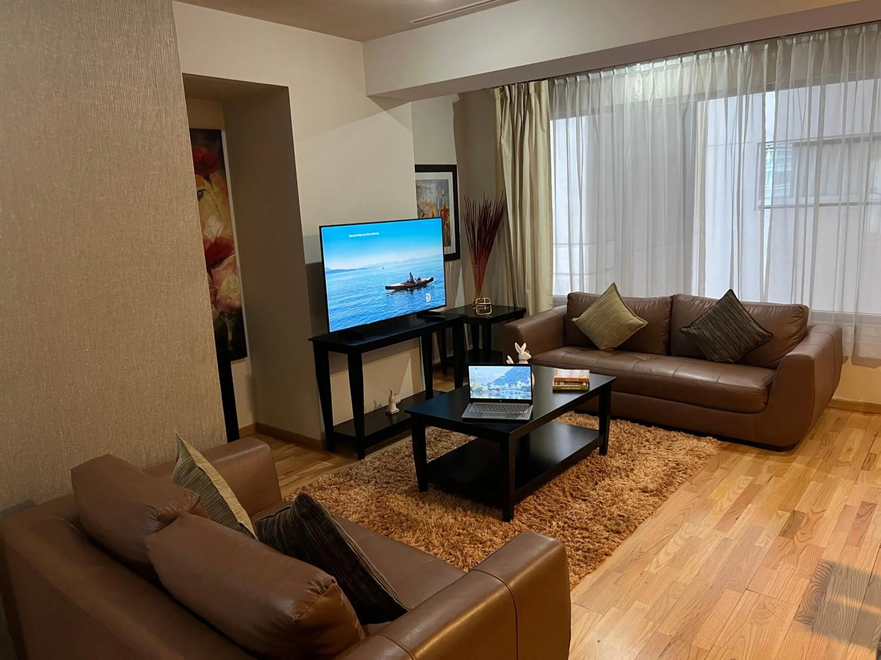 Living room in St Isidro Suites Corporate Housing SPA & Wellness Center