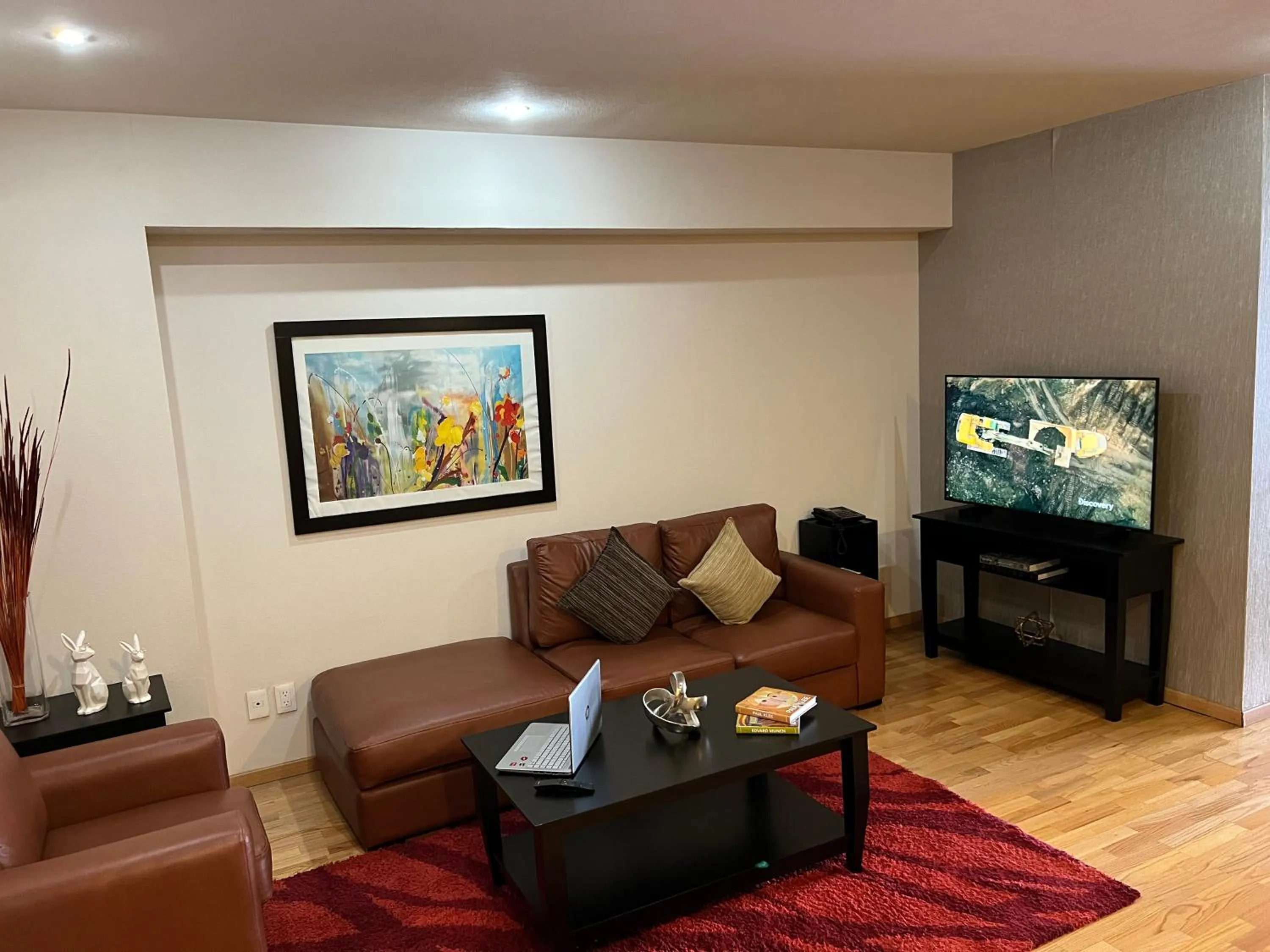 TV and multimedia in St Isidro Suites Corporate Housing SPA & Wellness Center