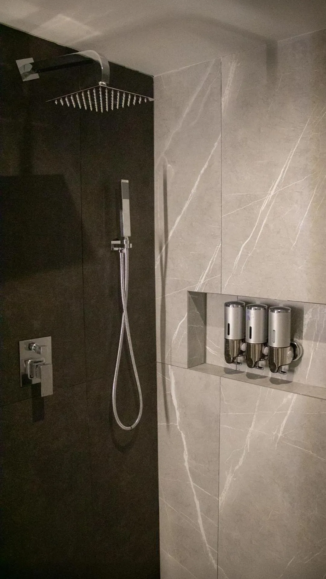 Shower in St Isidro Suites Corporate Housing SPA & Wellness Center