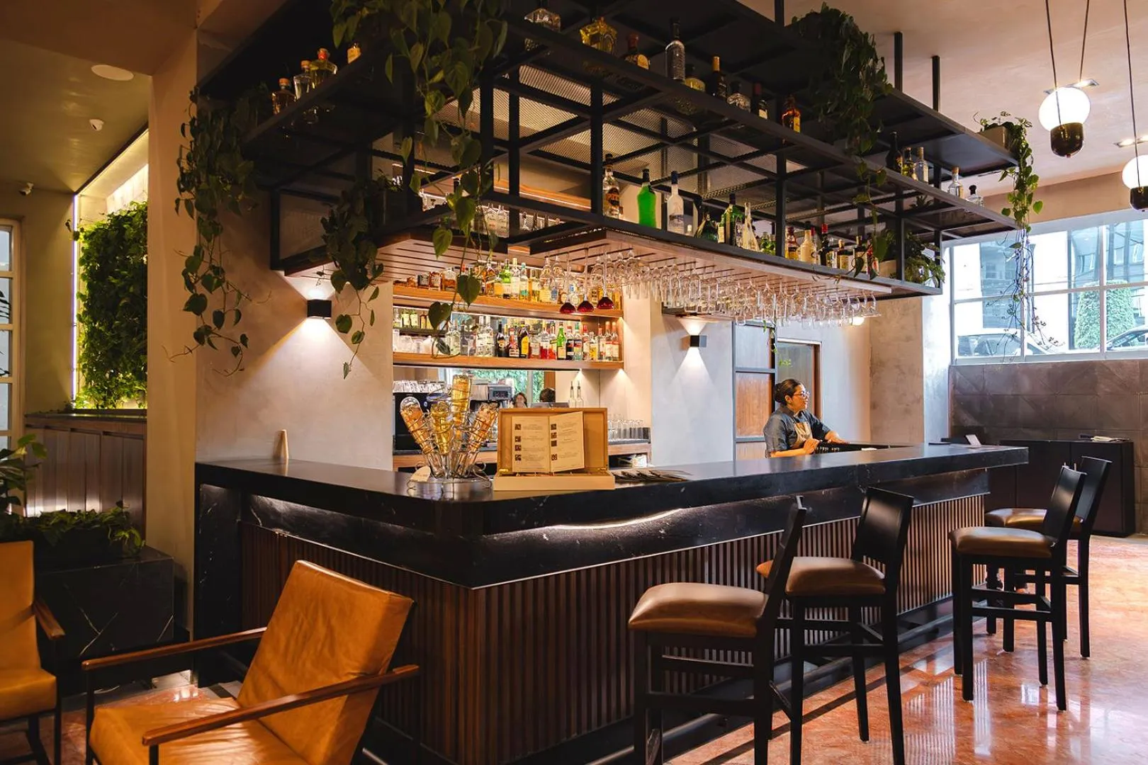 Lounge or bar in St Isidro Suites Corporate Housing SPA & Wellness Center