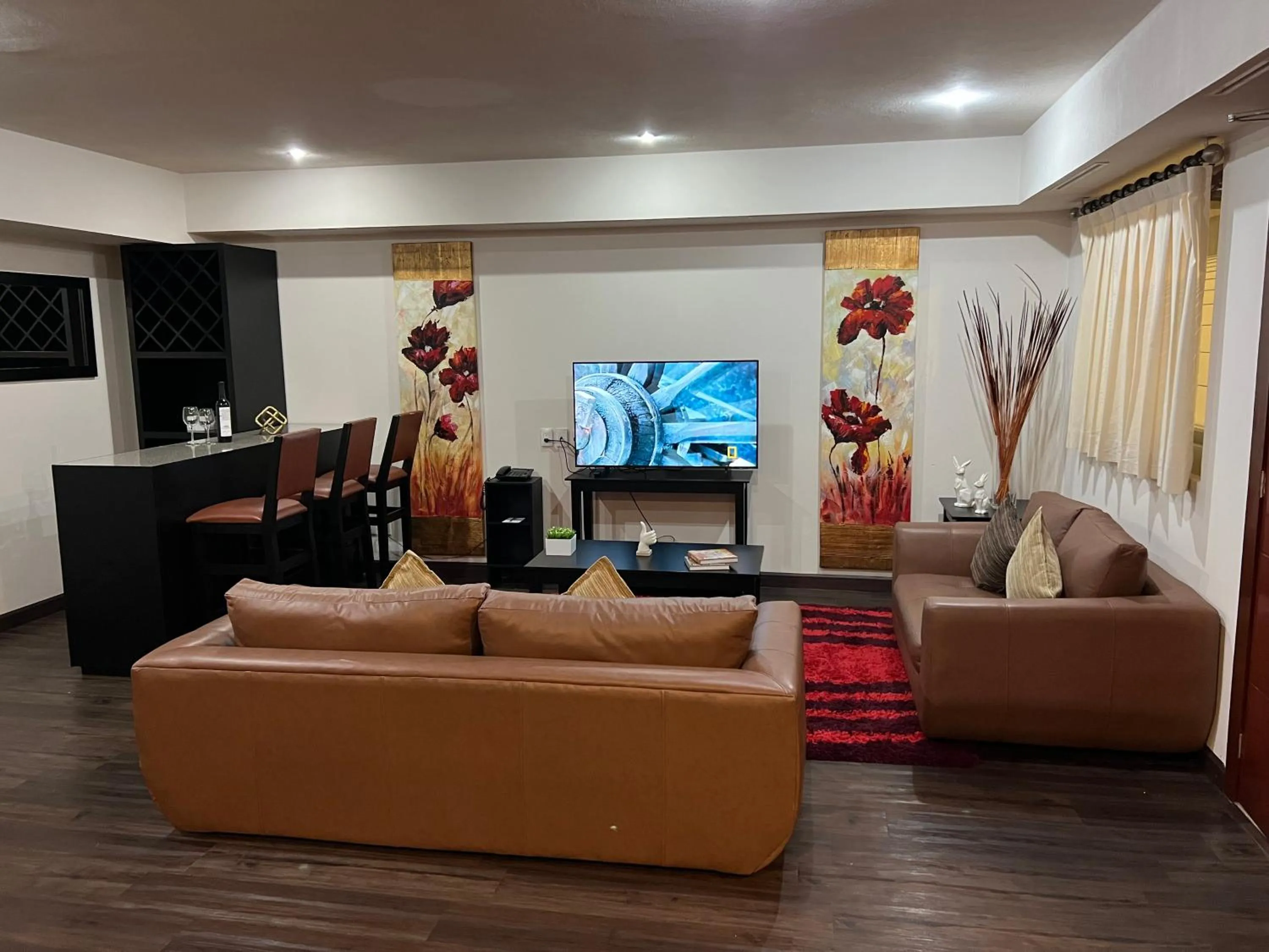 TV and multimedia in St Isidro Suites Corporate Housing SPA & Wellness Center