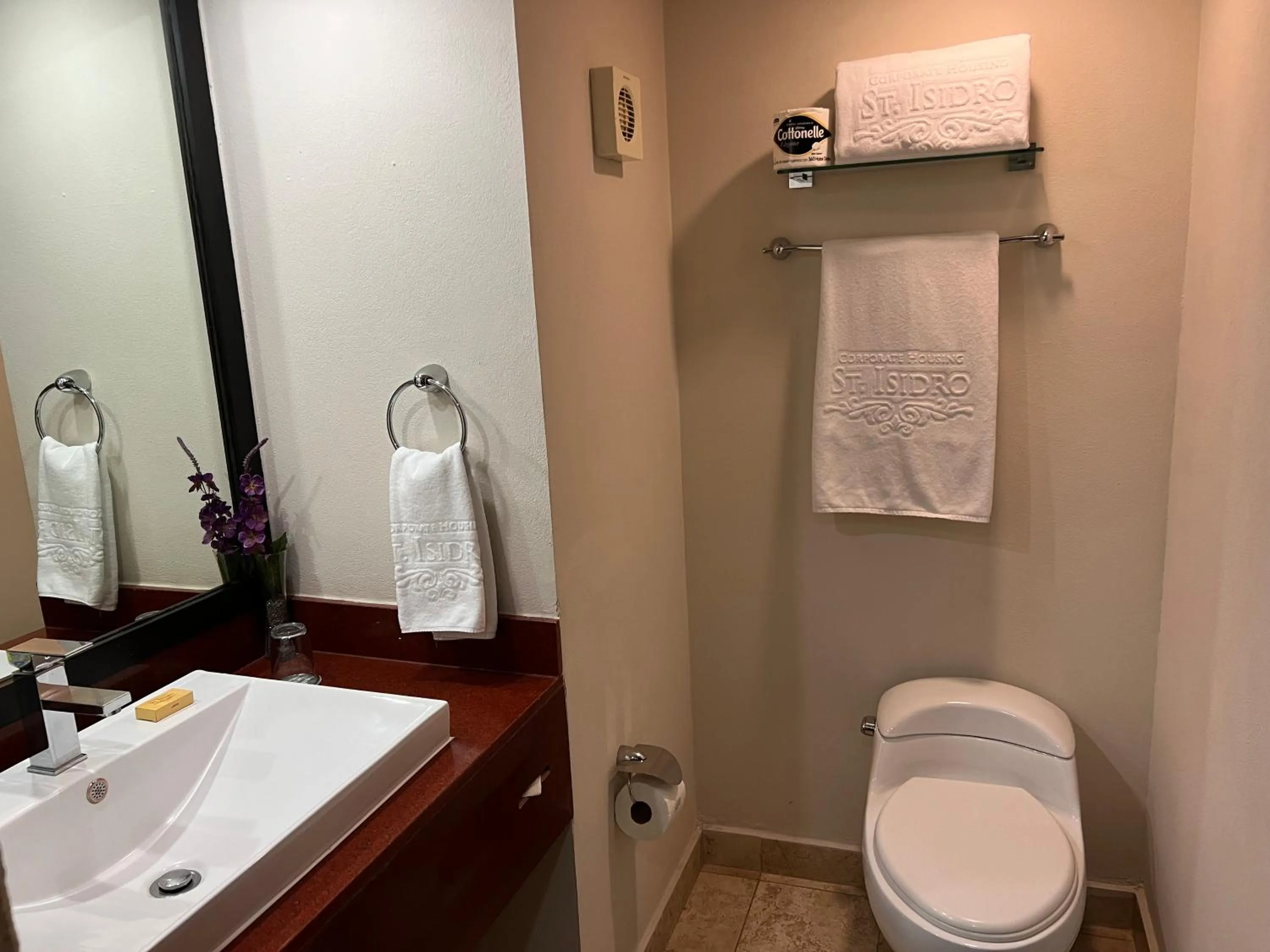 Bathroom in St Isidro Suites Corporate Housing SPA & Wellness Center