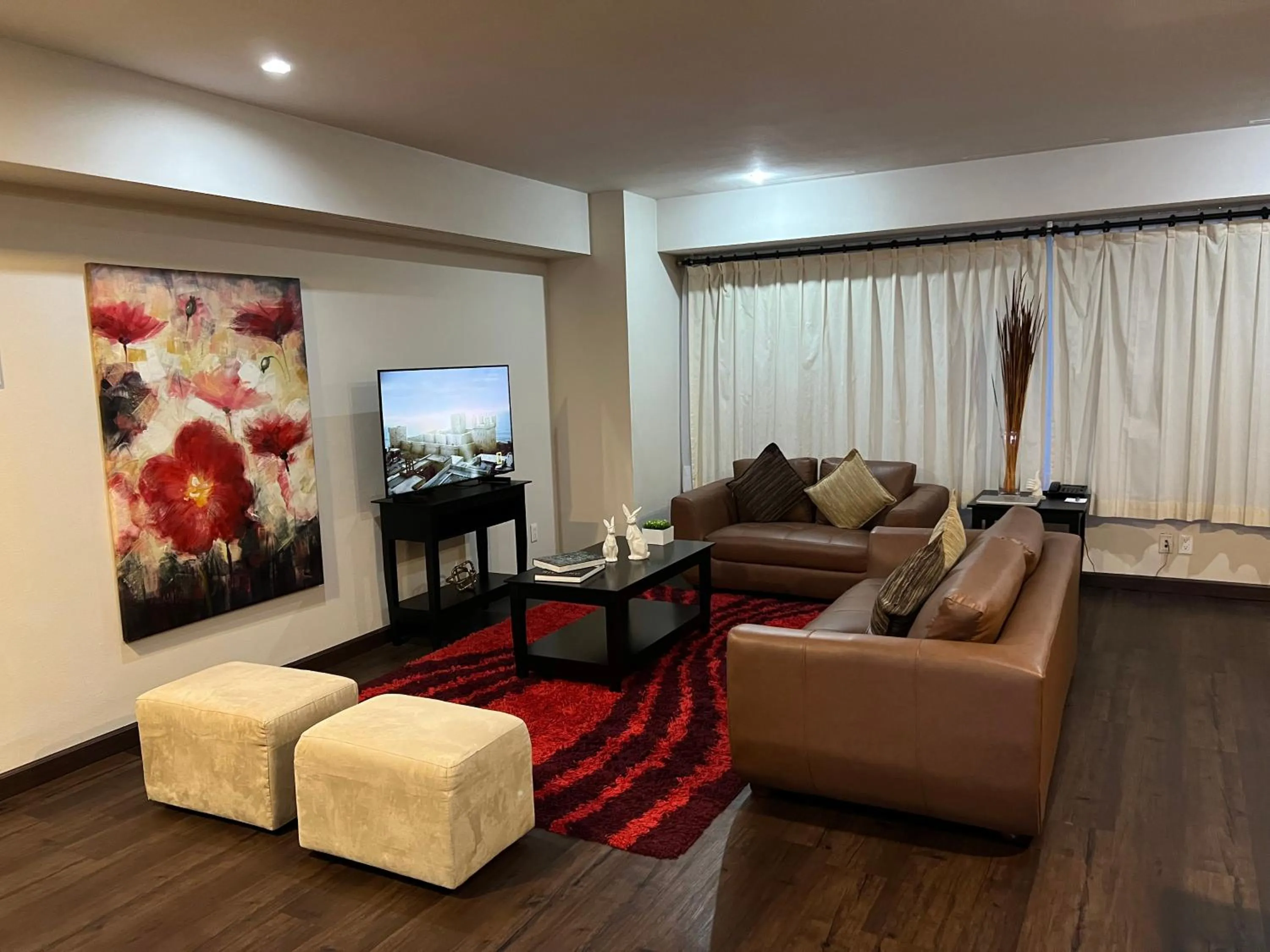 Living room in St Isidro Suites Corporate Housing SPA & Wellness Center