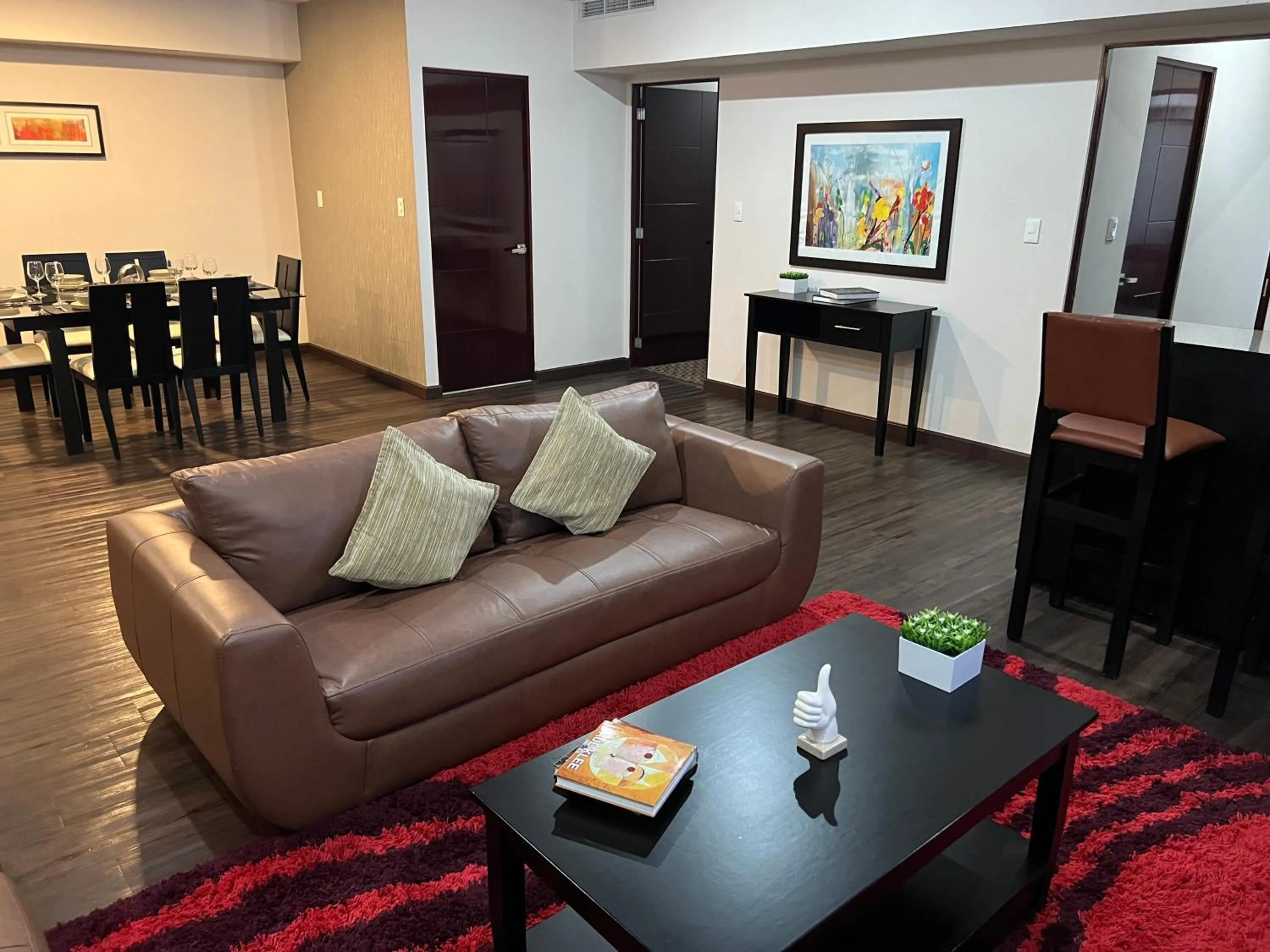 Living room in St Isidro Suites Corporate Housing SPA & Wellness Center