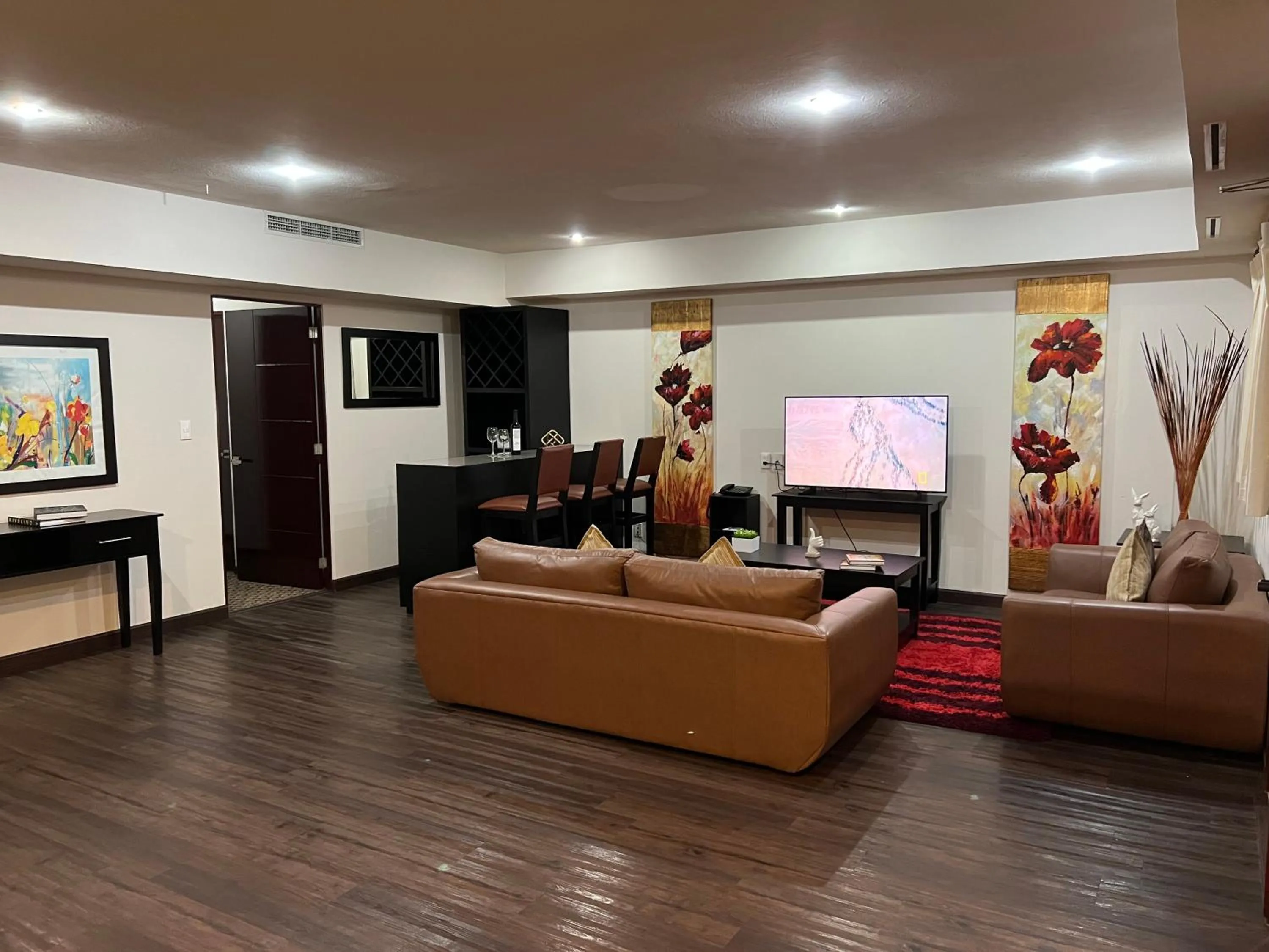 Living room in St Isidro Suites Corporate Housing SPA & Wellness Center