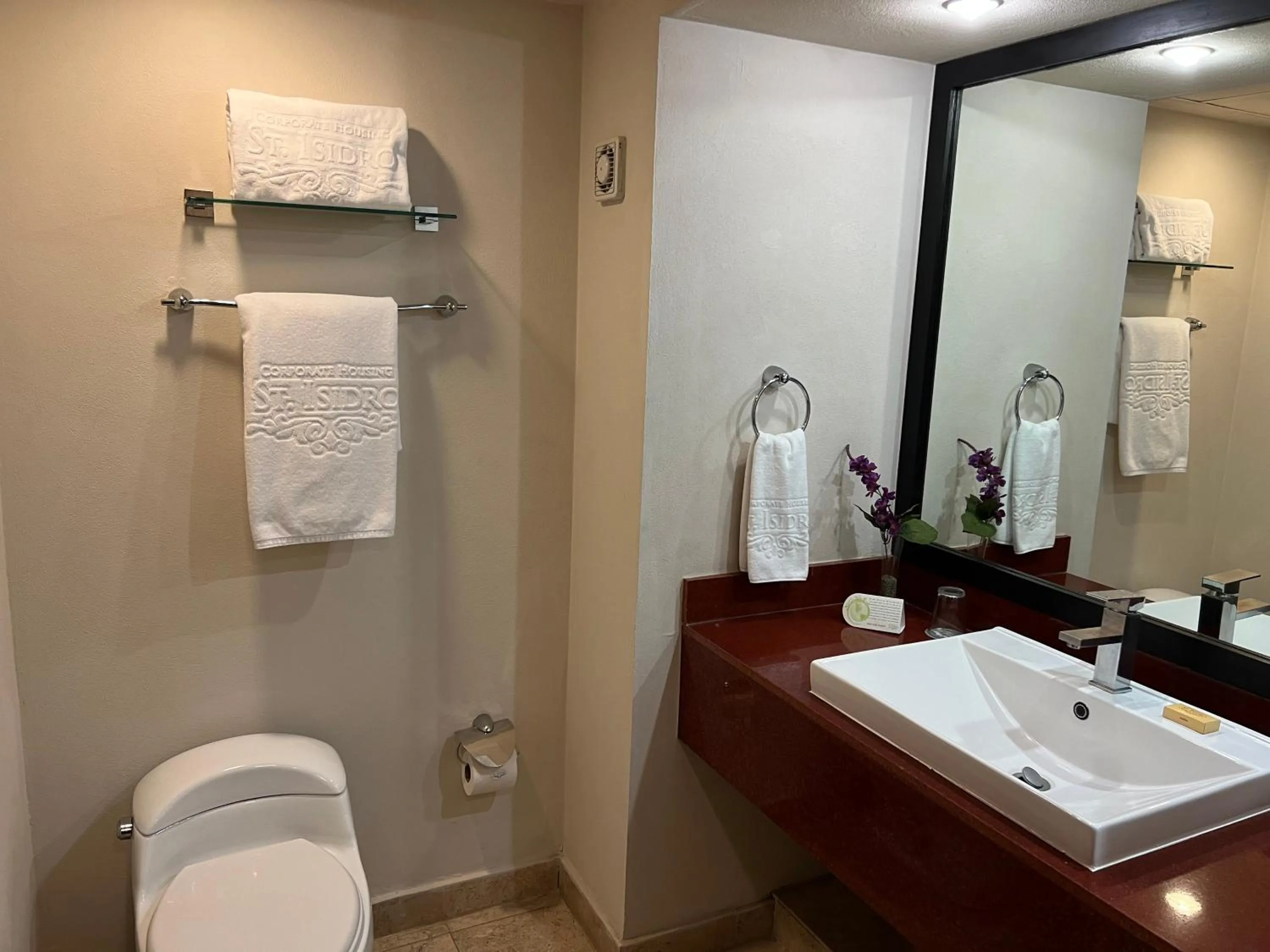 Bathroom in St Isidro Suites Corporate Housing SPA & Wellness Center