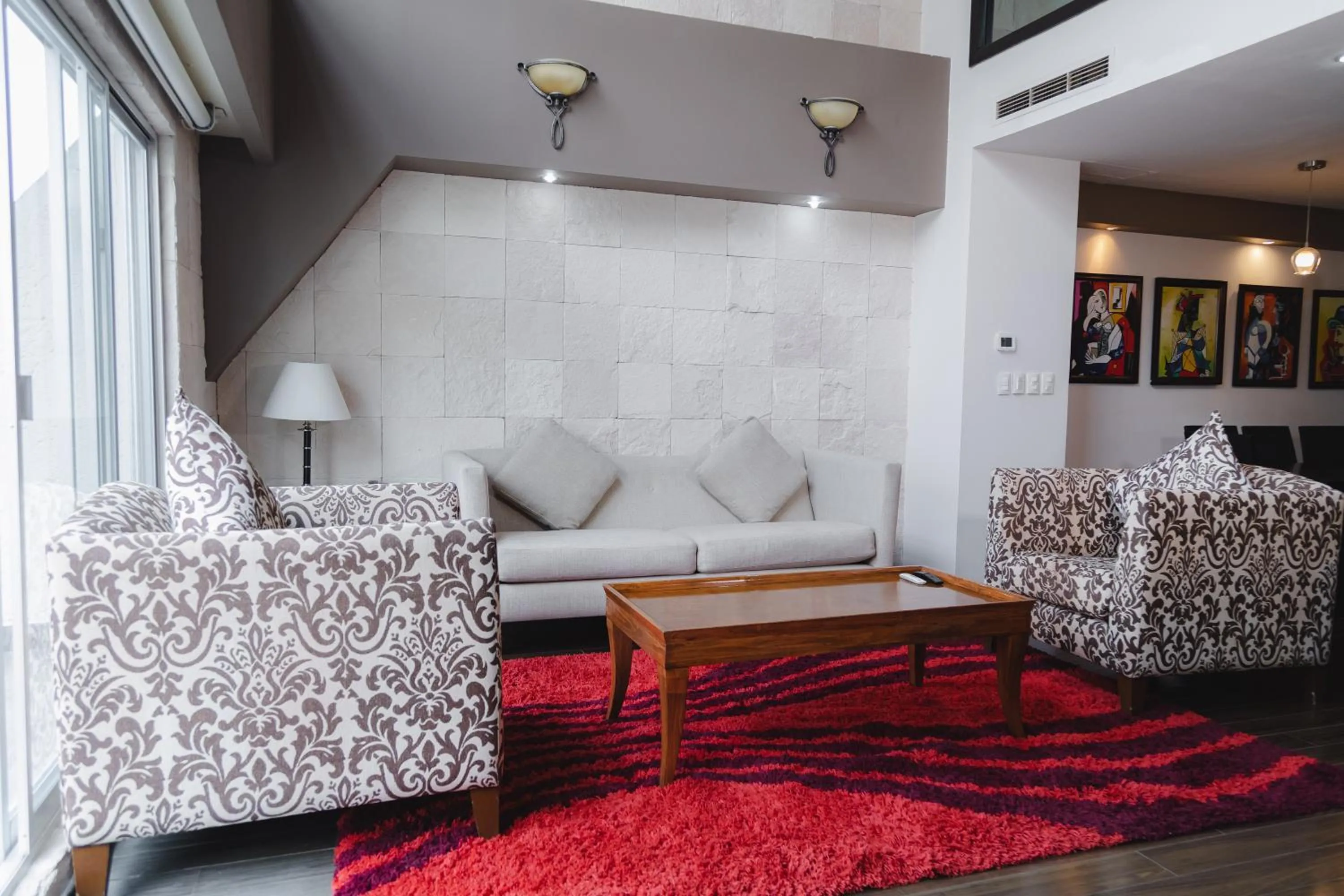 Living room in St Isidro Suites Corporate Housing SPA & Wellness Center