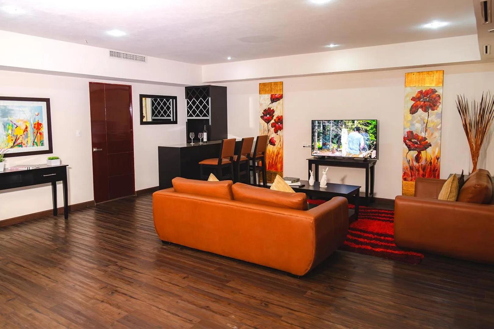 Living room in St Isidro Suites Corporate Housing SPA & Wellness Center