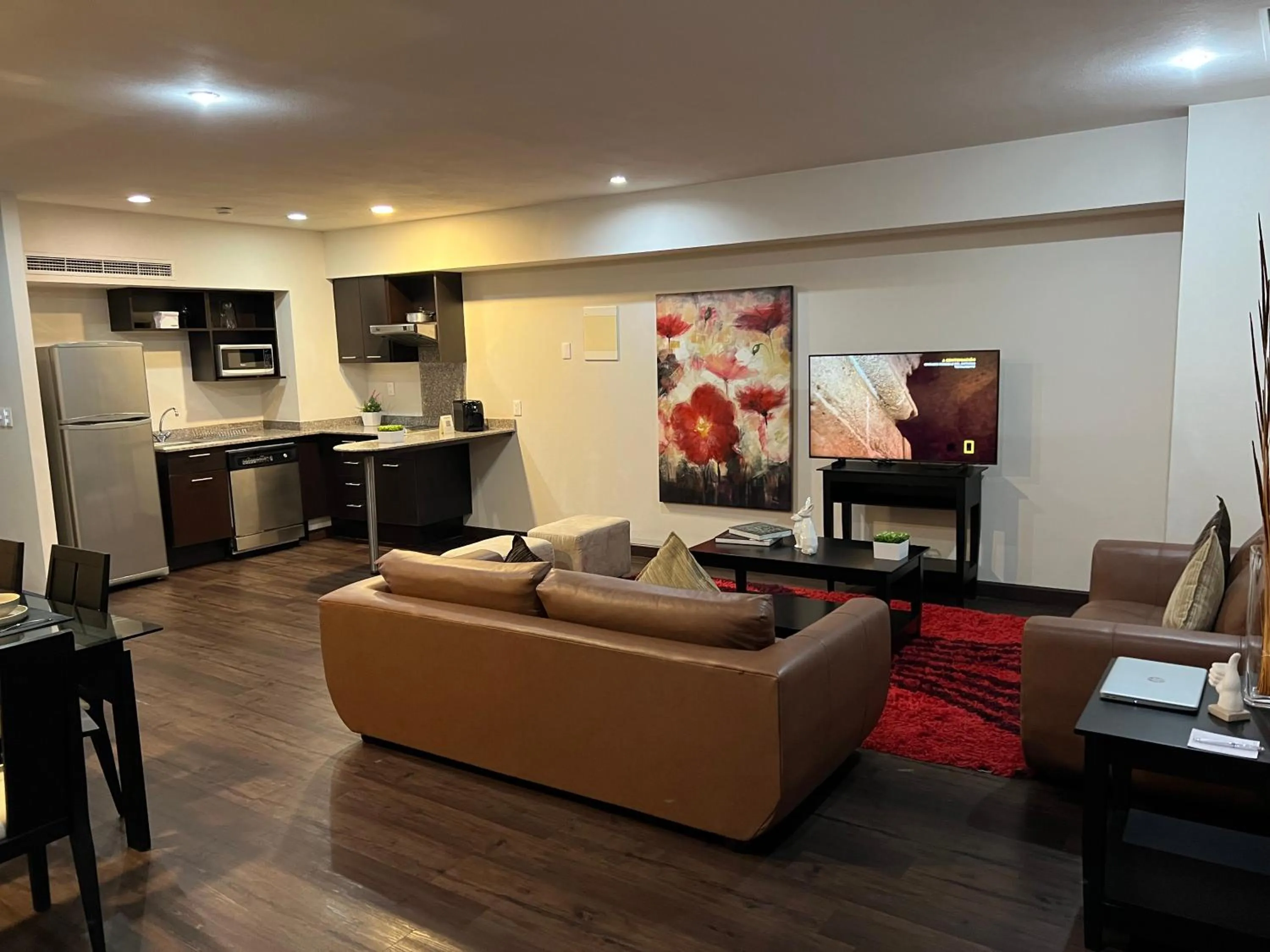 Living room in St Isidro Suites Corporate Housing SPA & Wellness Center