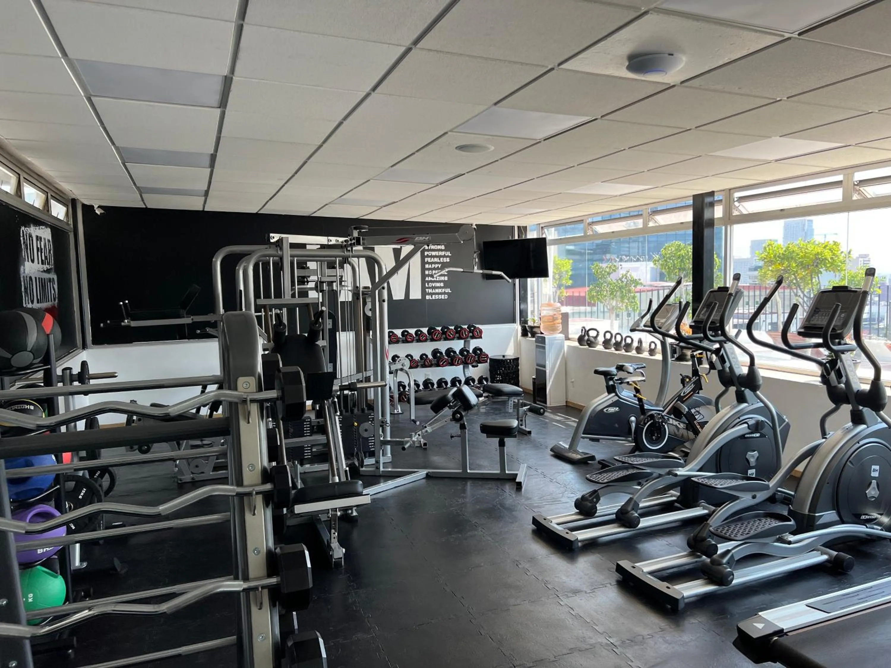 Fitness centre/facilities in St Isidro Suites Corporate Housing SPA & Wellness Center