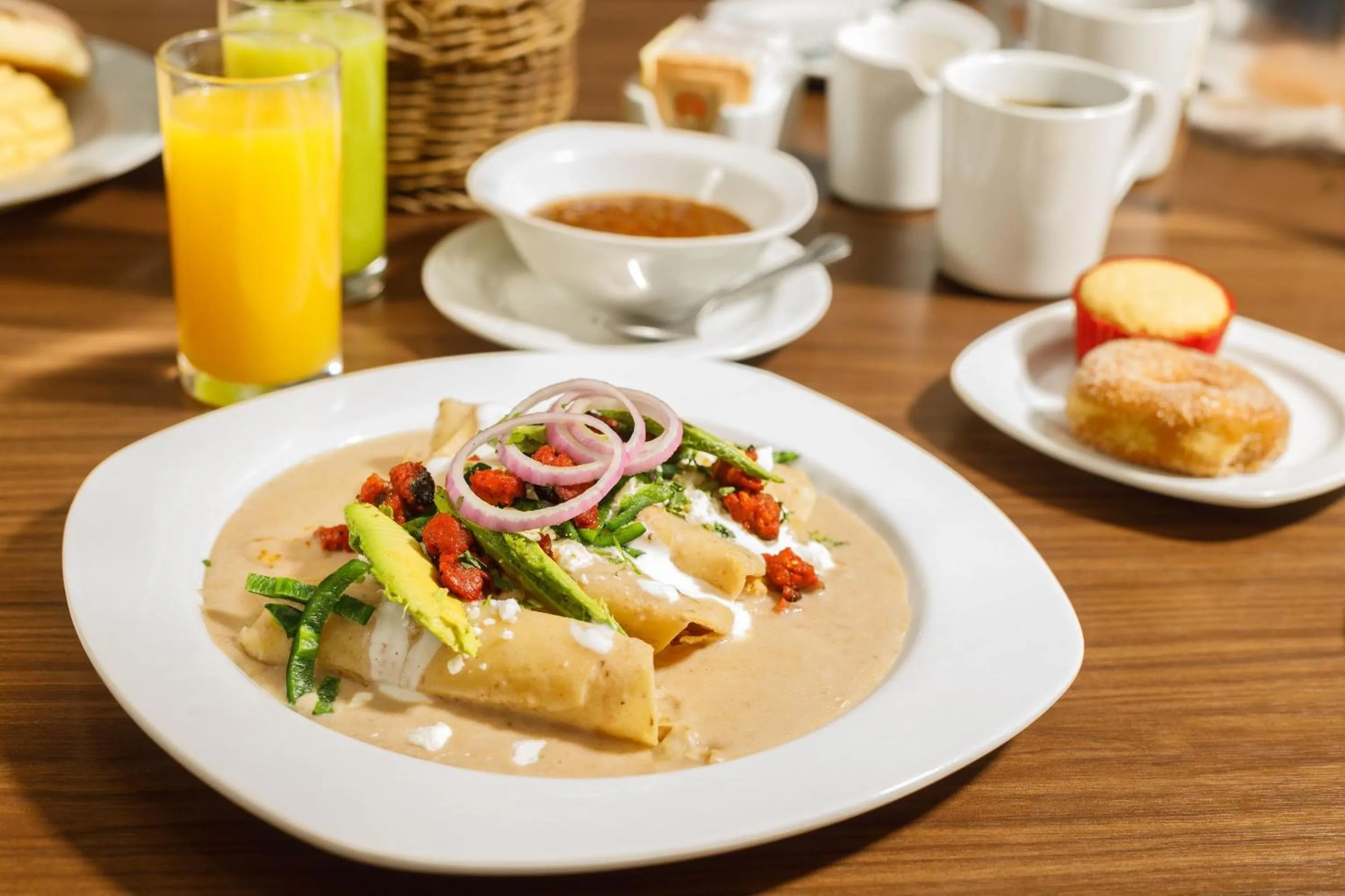 Restaurant/places to eat in Real Inn Ciudad Juarez by the USA Consulate