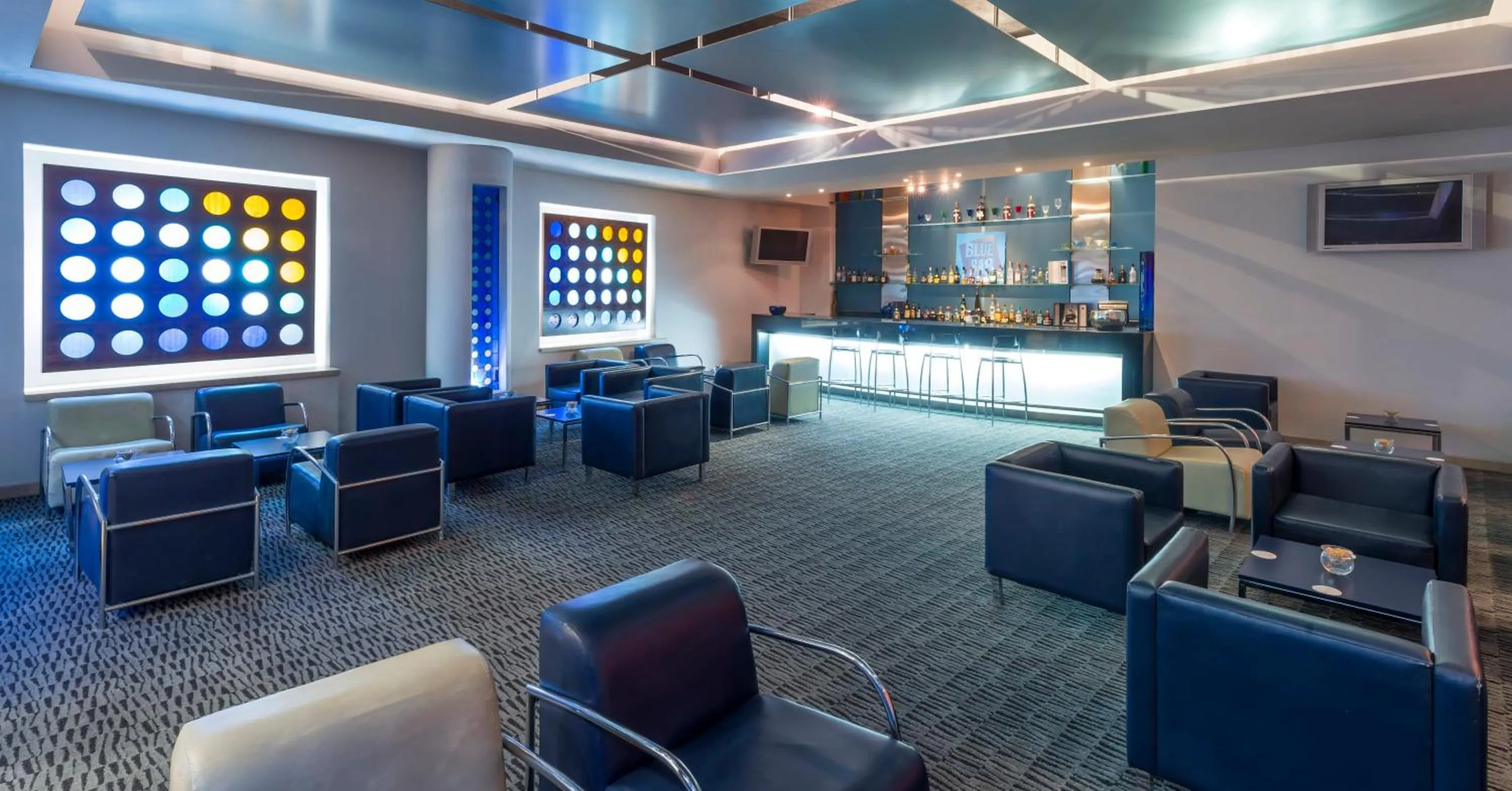 Lounge or bar in Real Inn Ciudad Juarez by the USA Consulate