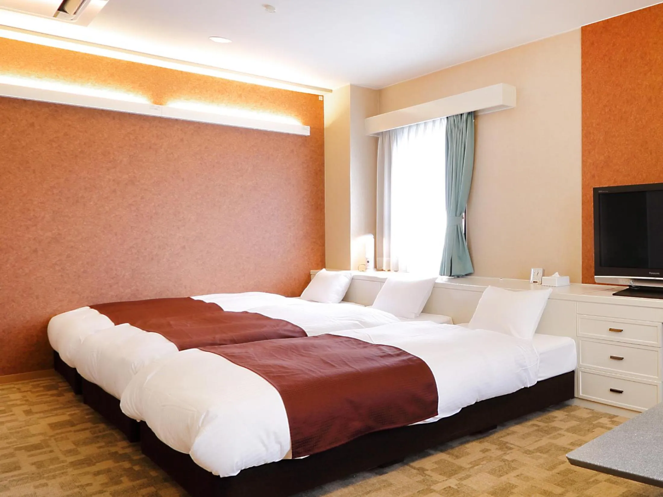 Photo of the whole room, Bed in Hotel Abest Osu Kannon Ekimae Hane no Yu