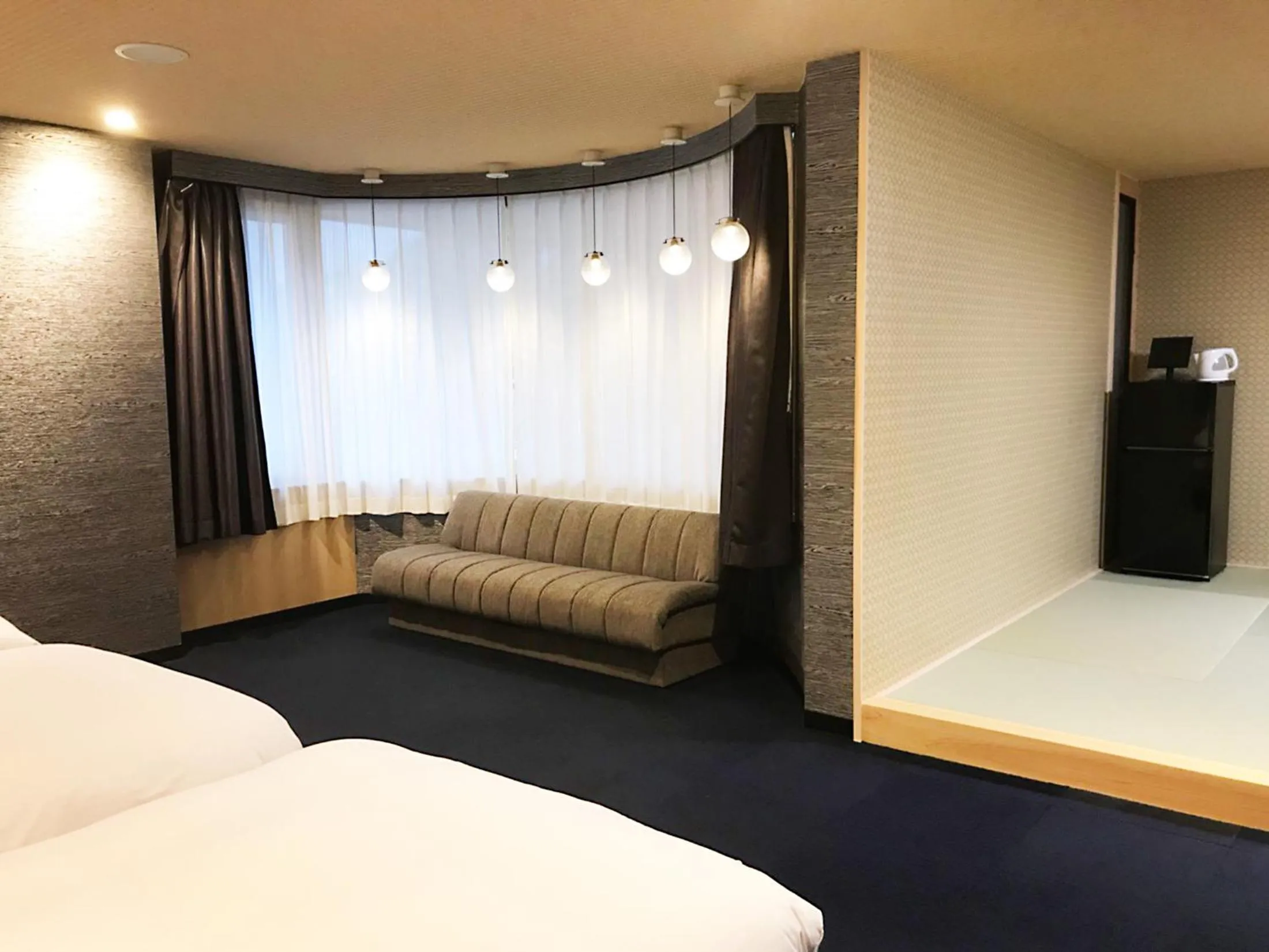 Photo of the whole room, Bed in Hotel Abest Osu Kannon Ekimae Hane no Yu