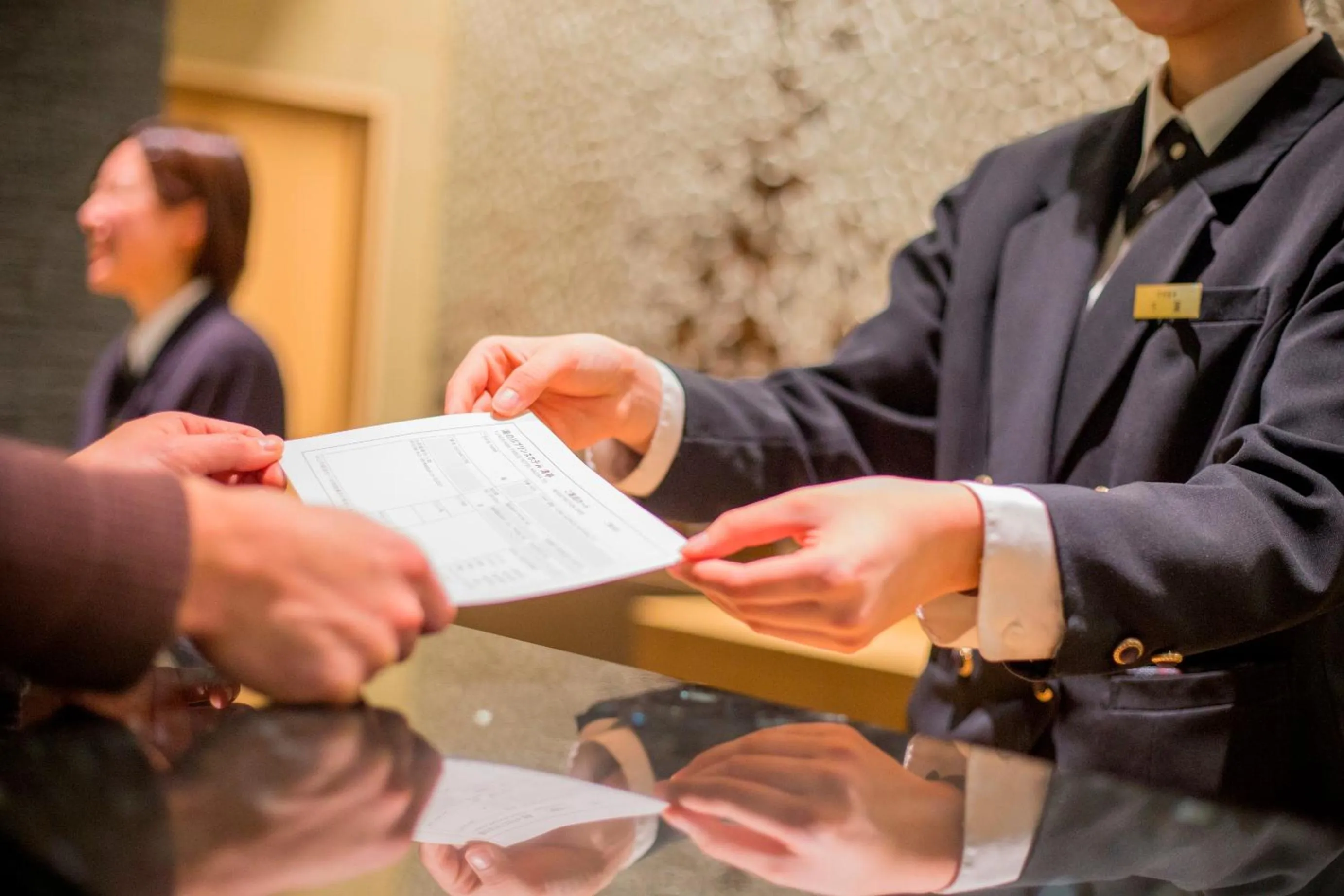 Staff in Yunokawa Prince Hotel Nagisatei