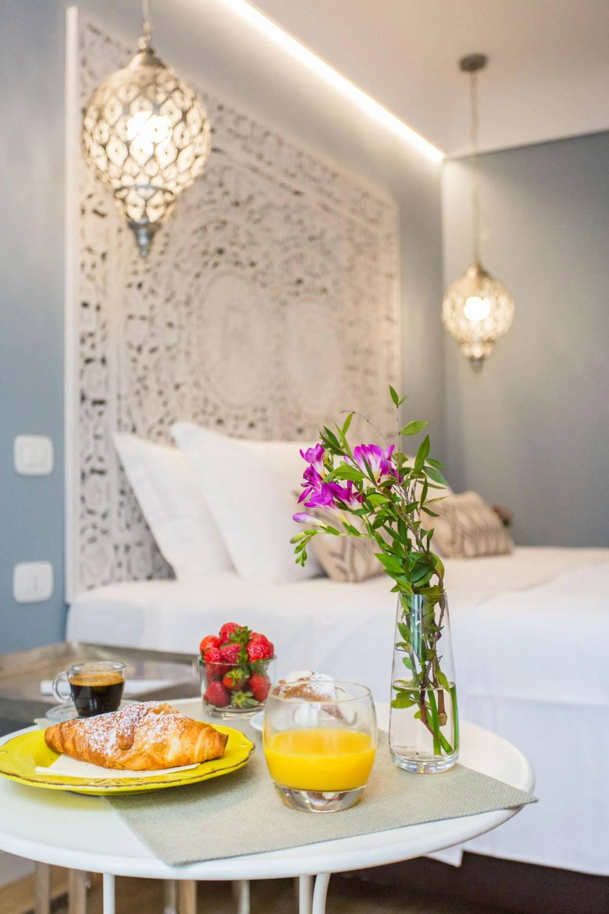 Bed in Bellaroto Suite & SPA