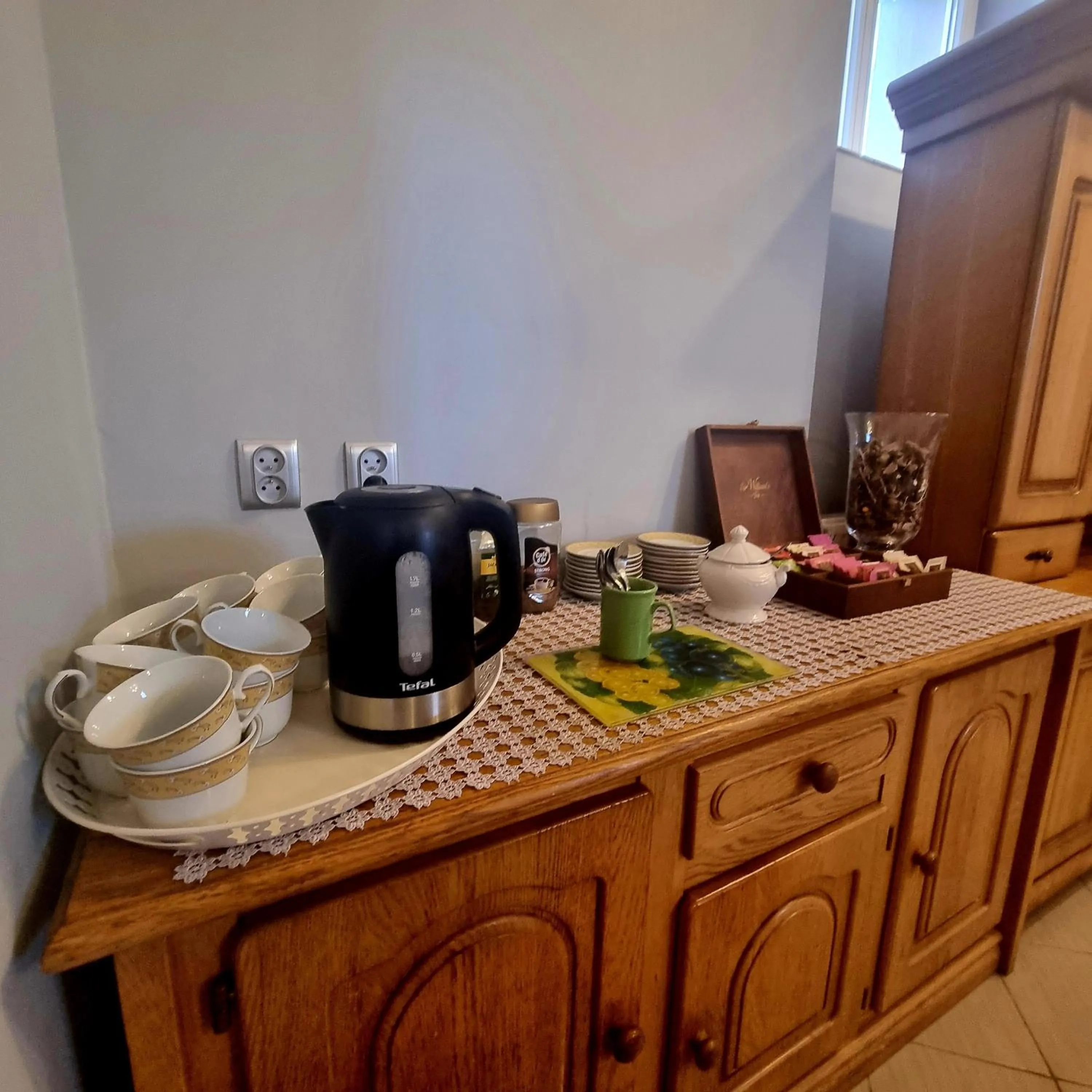 Coffee/tea facilities in Dom Brama Mazur