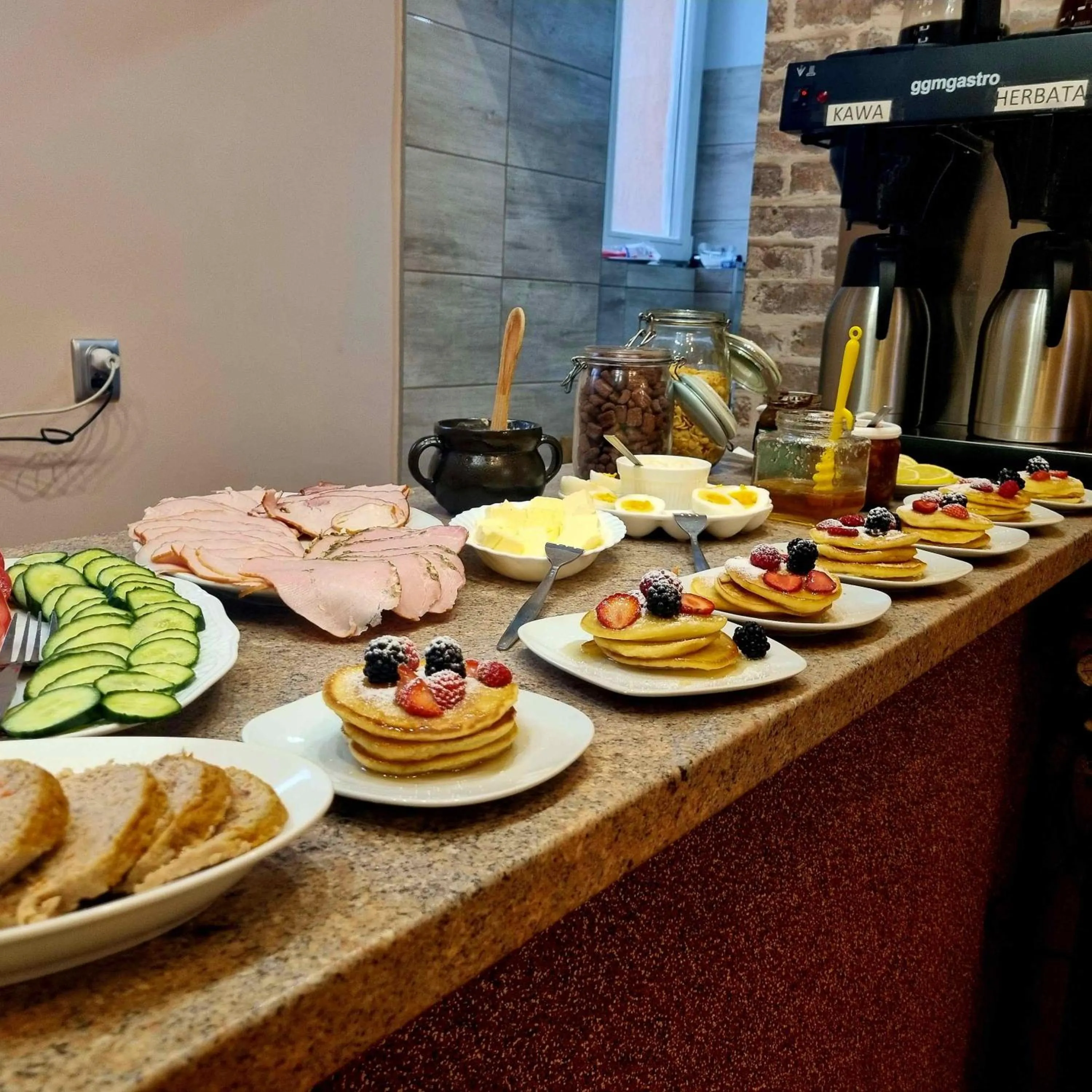 Food and drinks in Dom Brama Mazur