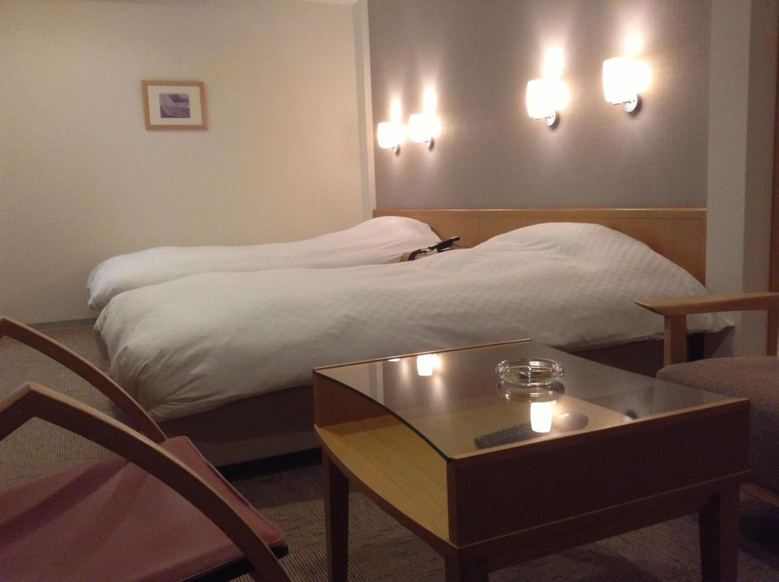 Bed in Furano Hotel