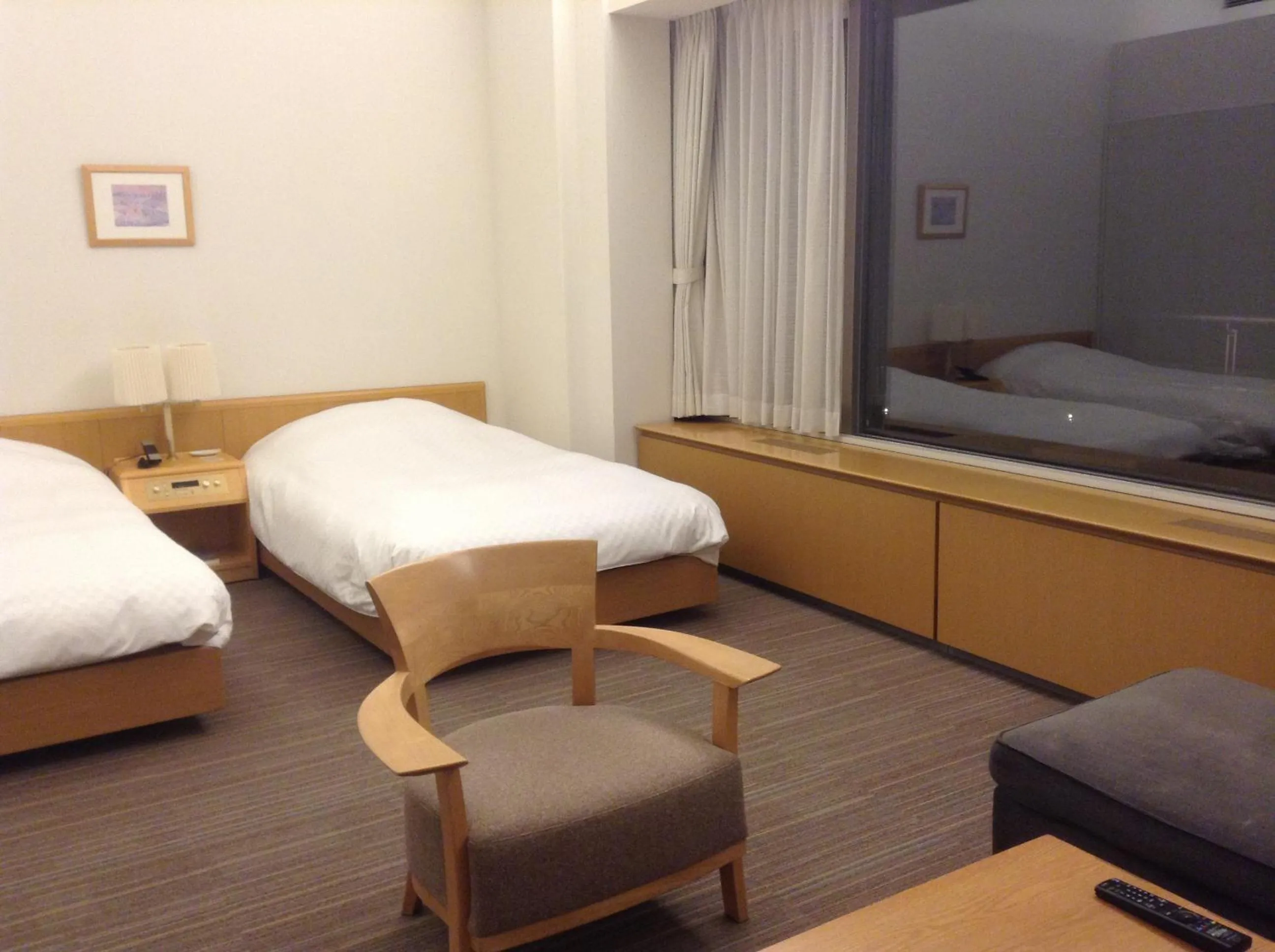 Bed in Furano Hotel