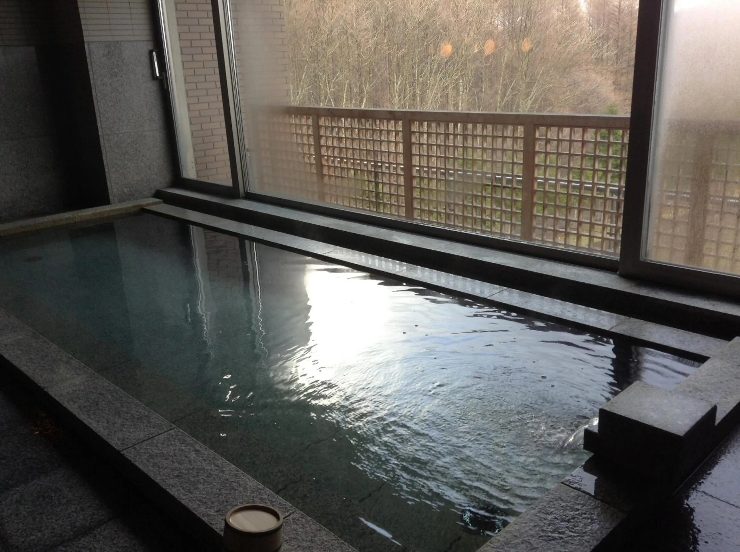 Hot Spring Bath in Furano Hotel
