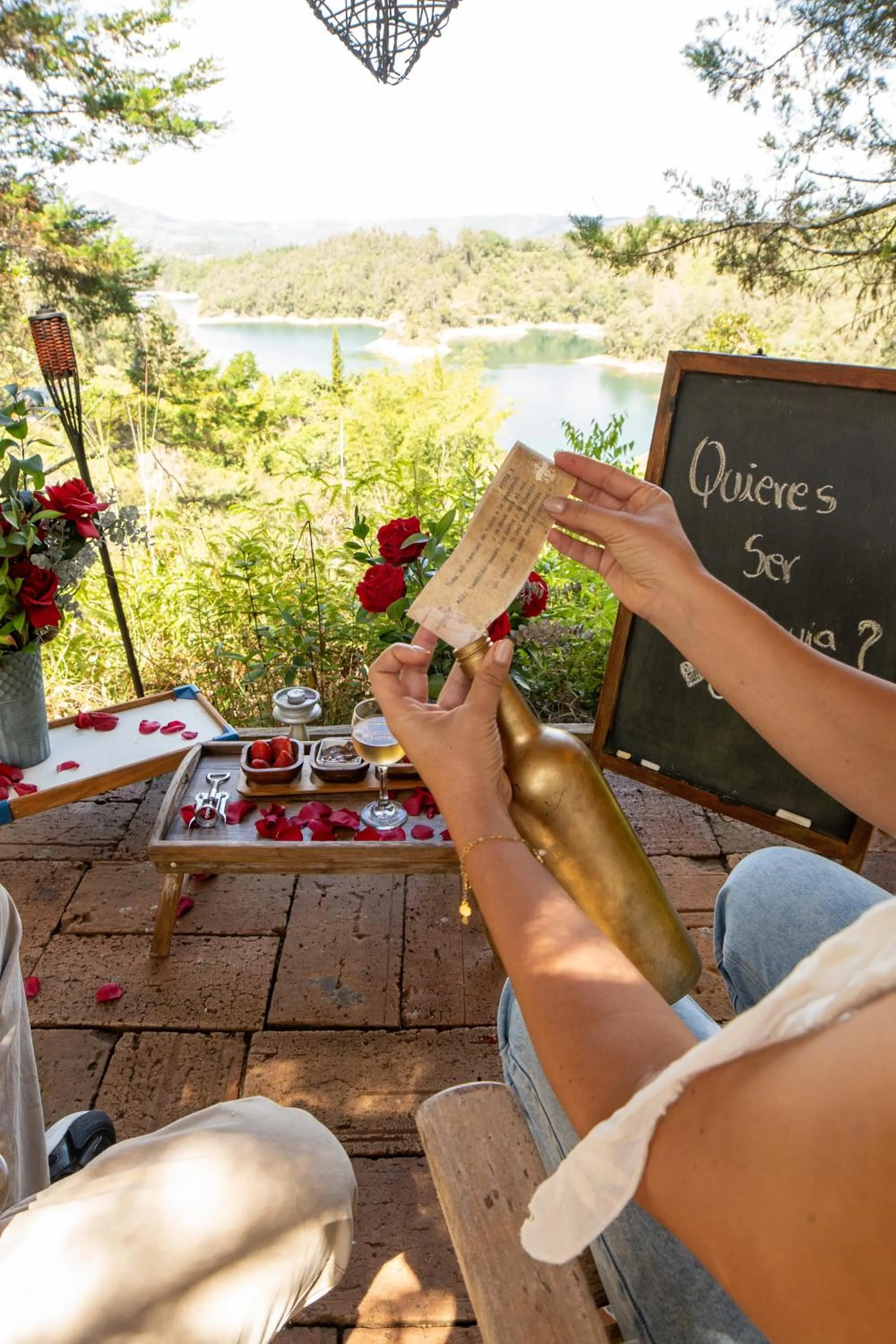 View (from property/room) in Levit Glamping - Hotel Guatapé Peñol