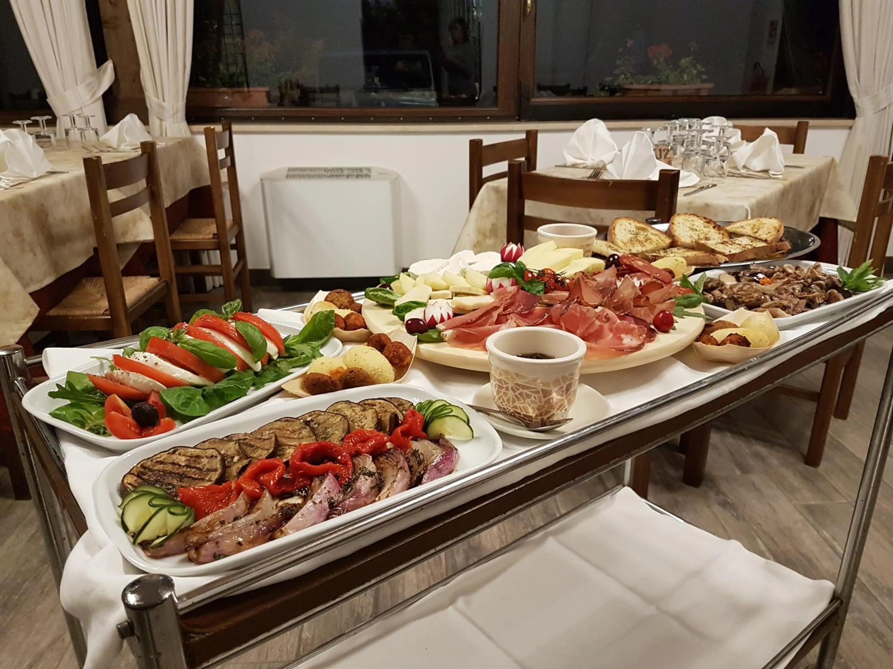 Food close-up in Hotel del Lago Ampollino