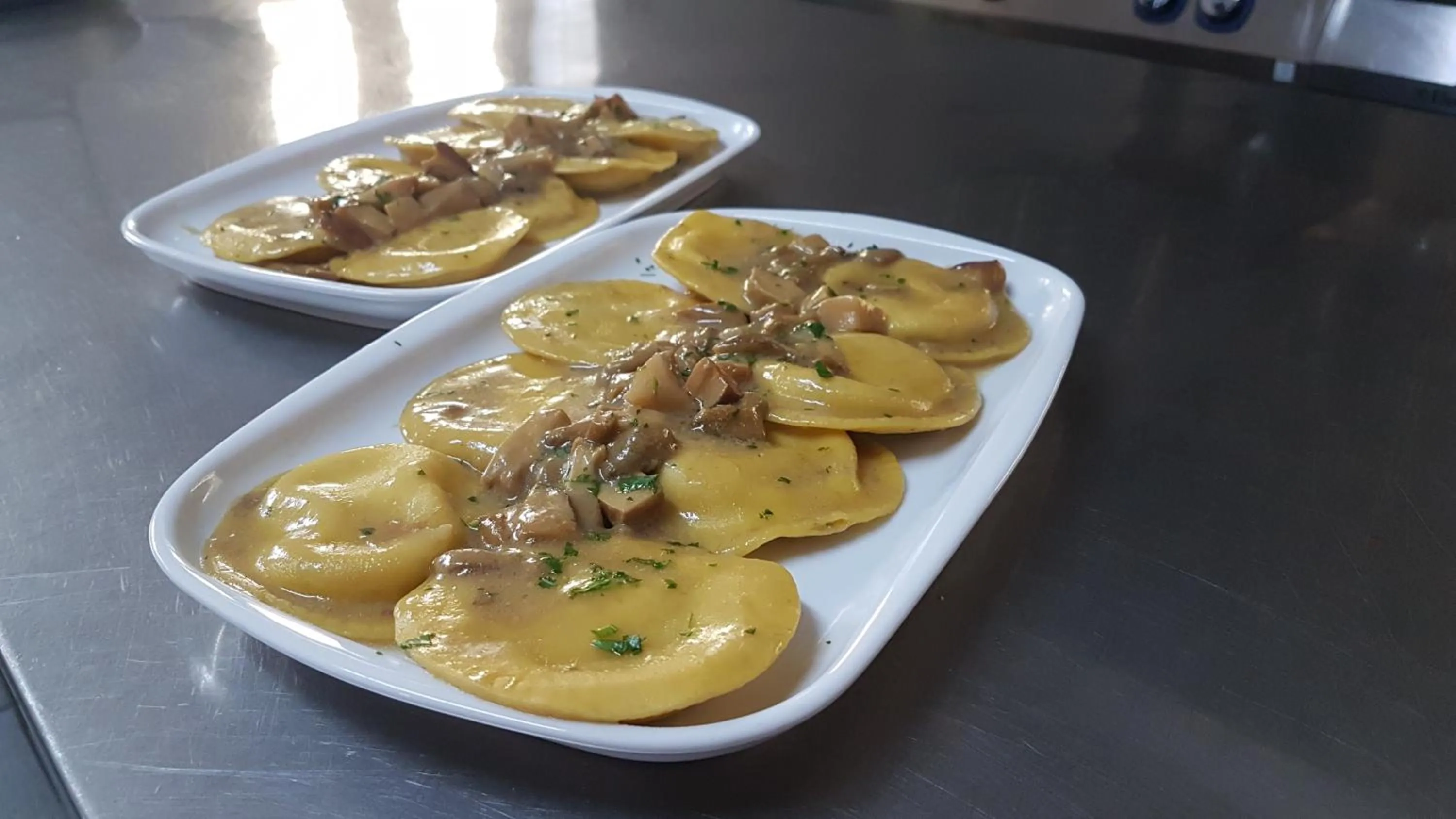 Food close-up in Hotel del Lago Ampollino