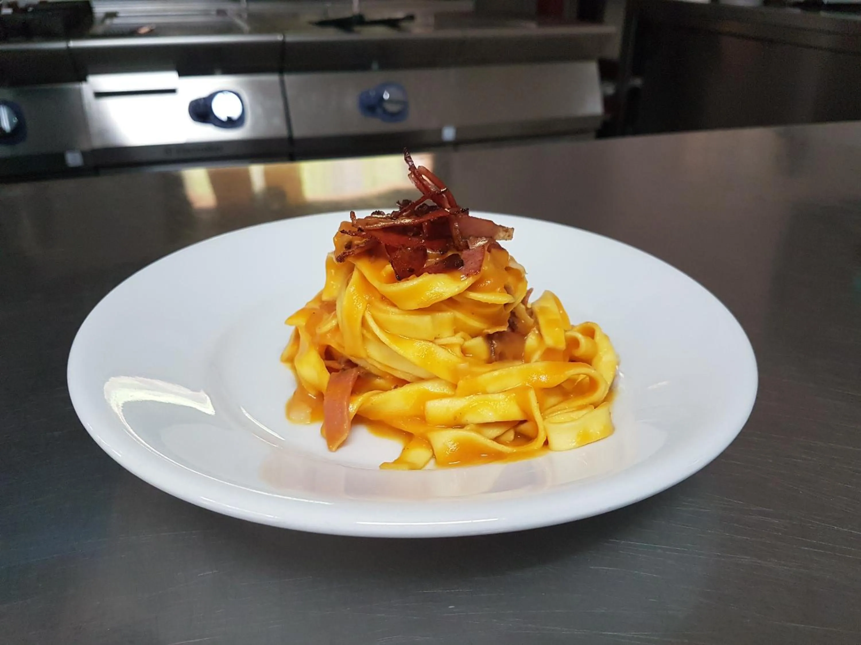 Food close-up in Hotel del Lago Ampollino